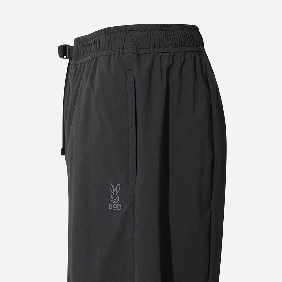 디오디(DOD) 여성) 코듀라 세미오버핏 9부 팬츠(BLACK)