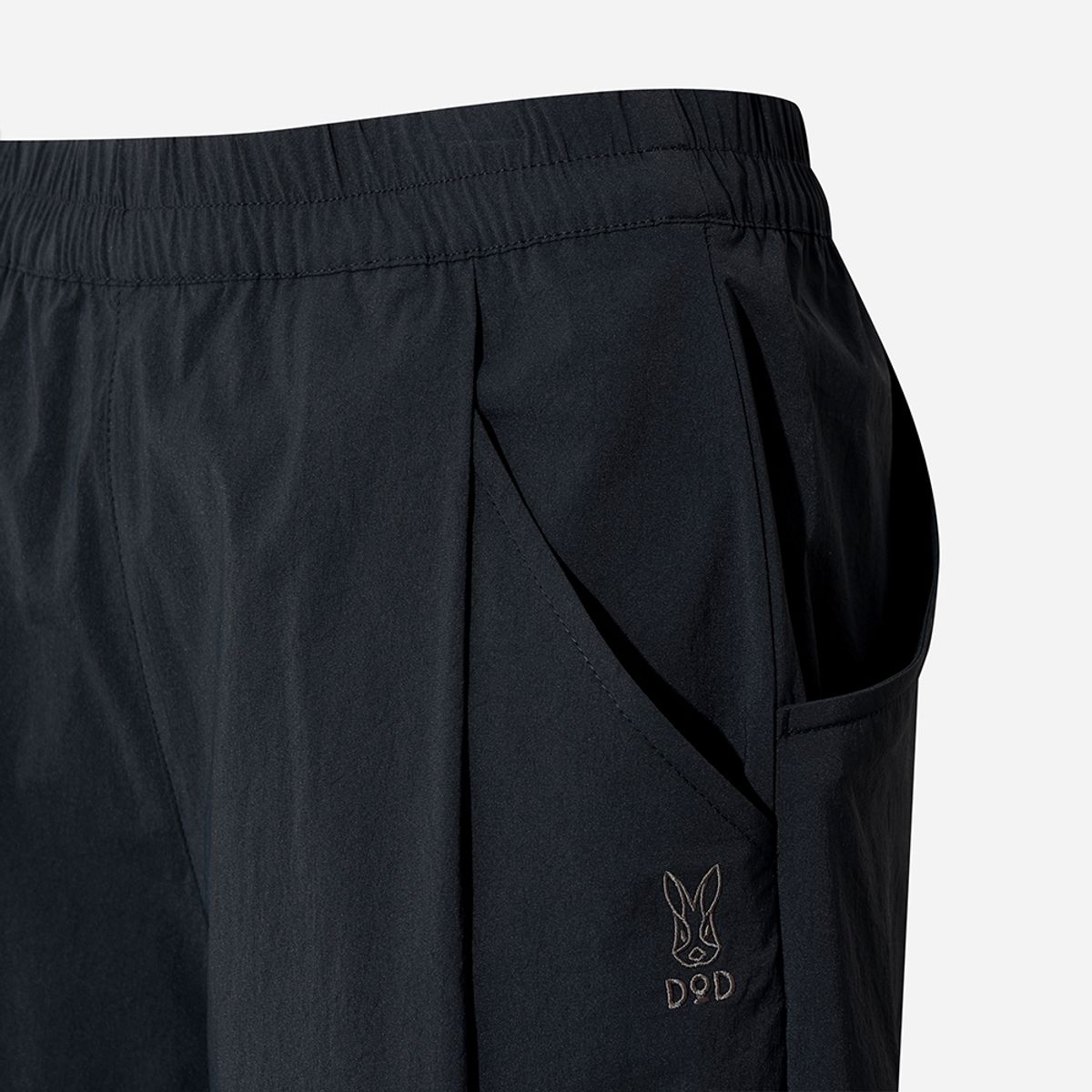 디오디(DOD) 여성) 스루스루 세미오버핏 7부 팬츠(NAVY)