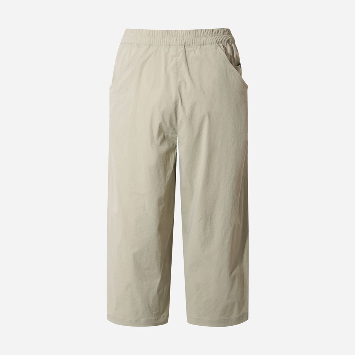 디오디(DOD) 여성) 스루스루 세미오버핏 7부 팬츠(BEIGE)
