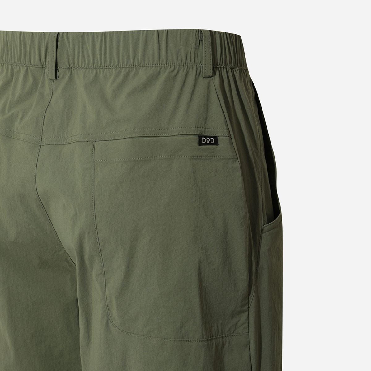 디오디(DOD) 스루스루 세미오버핏 7부 팬츠(KHAKI)