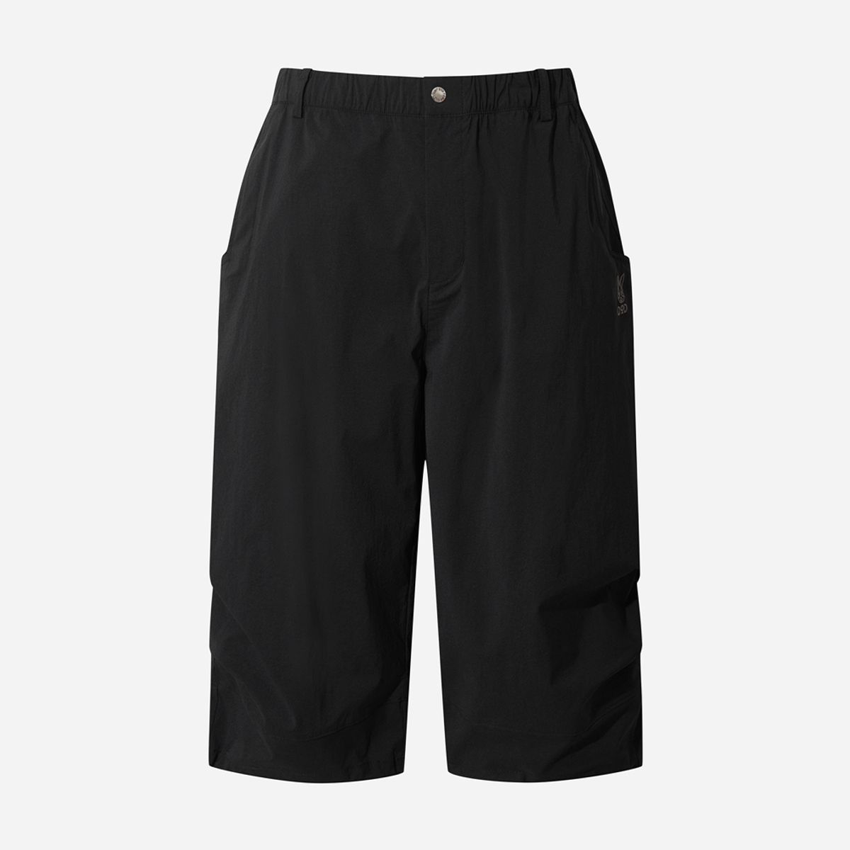 디오디(DOD) 스루스루 세미오버핏 7부 팬츠(BLACK)