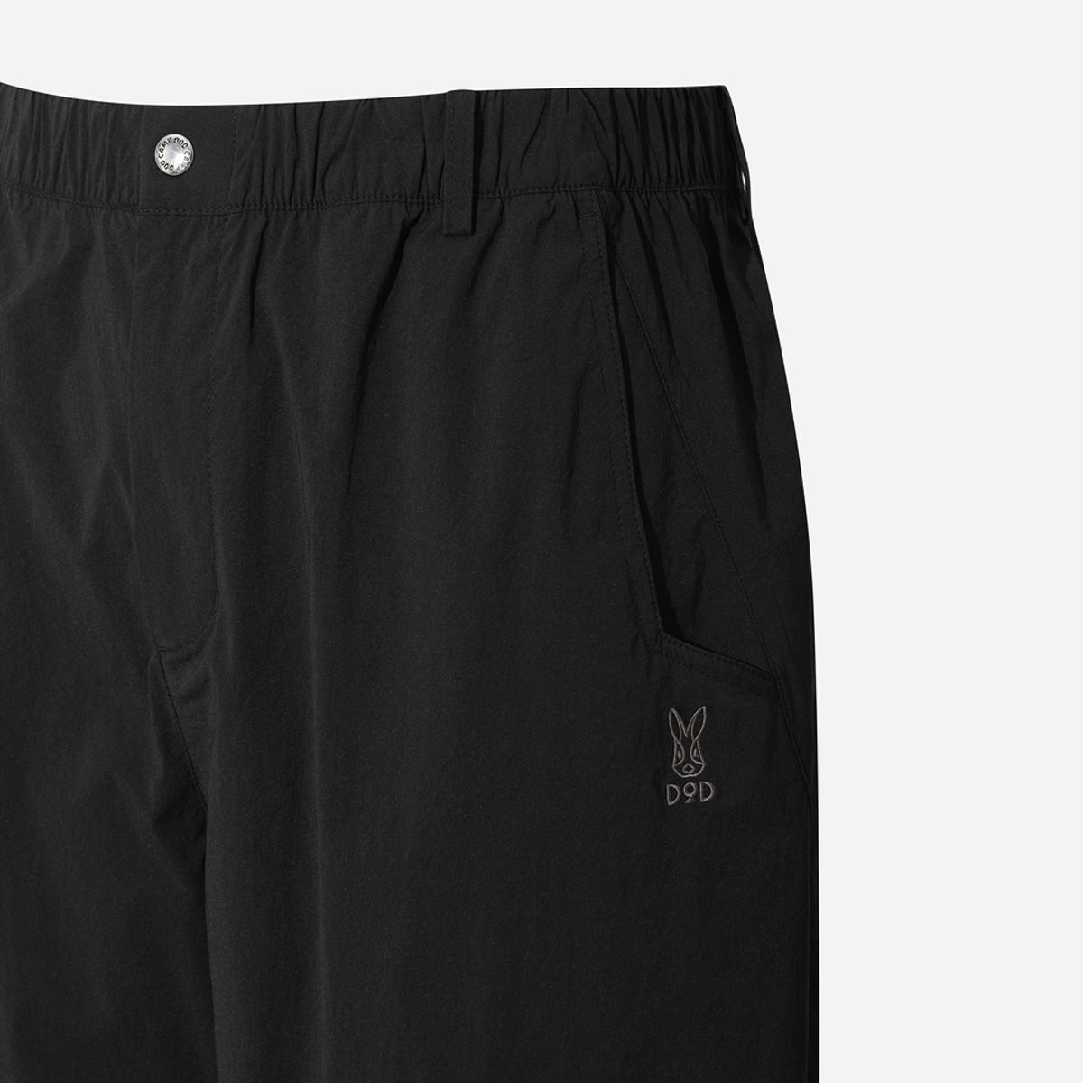 디오디(DOD) 스루스루 세미오버핏 7부 팬츠(BLACK)