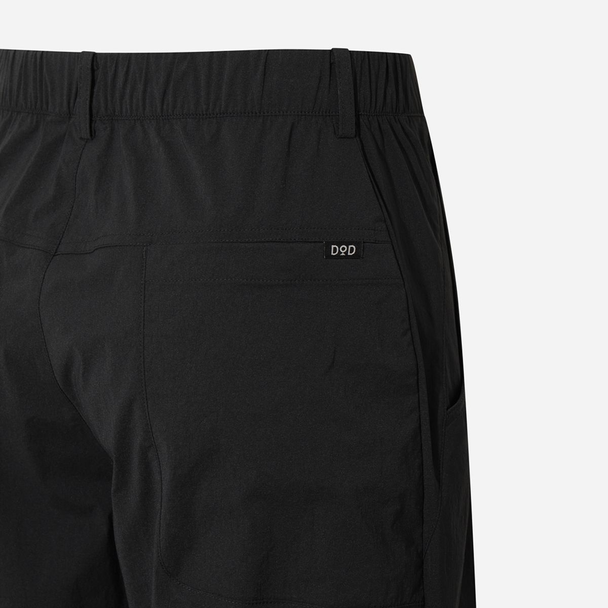 디오디(DOD) 스루스루 세미오버핏 7부 팬츠(BLACK)