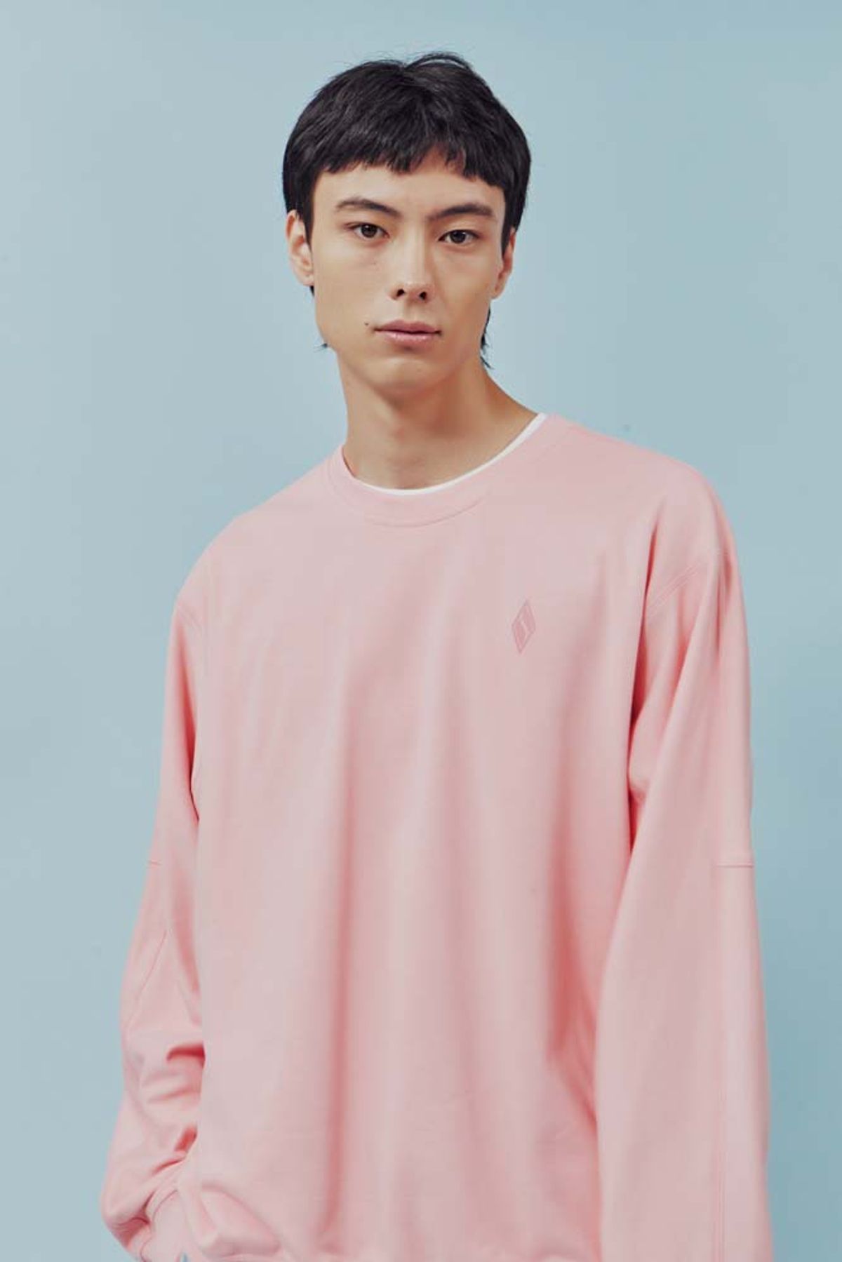 스케쳐스(SKECHERS) 남성 기본 맨투맨_SL3MTCES012