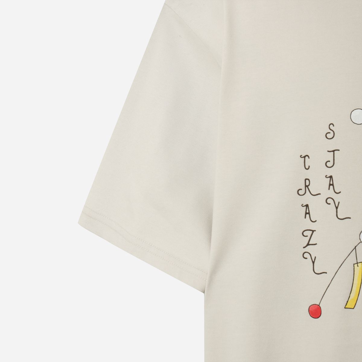 디오디(DOD) 토락원 램프 반팔 티셔츠(BEIGE)