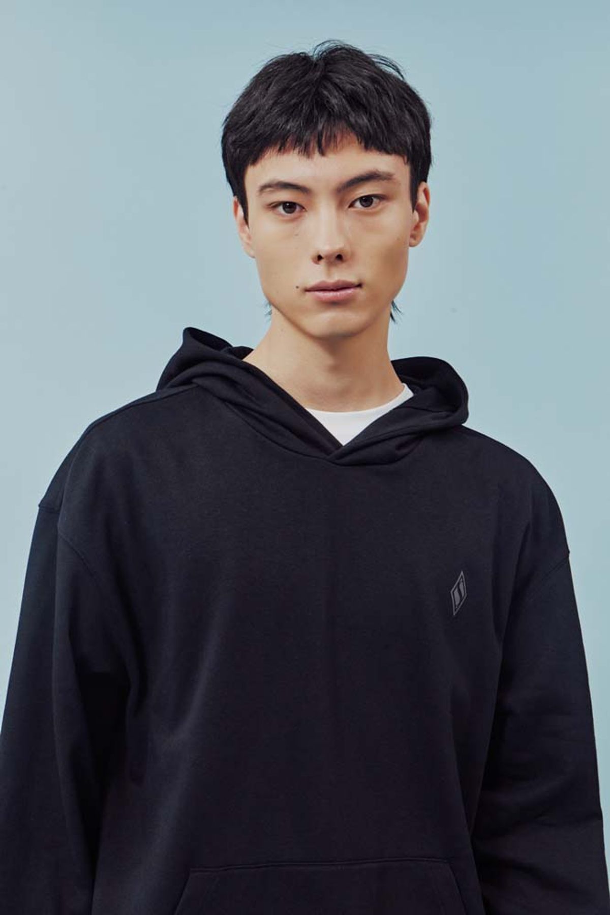 스케쳐스(SKECHERS) 남성 기본 후드 티셔츠_SL3MTCES034