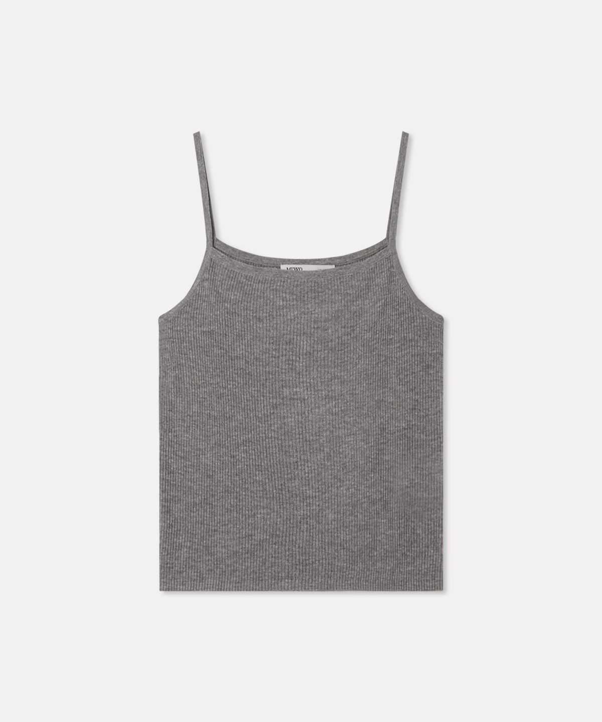 미쏘(MIXXO) [에센셜] 린넨 골지 나시 니트_MIWKAG510T
