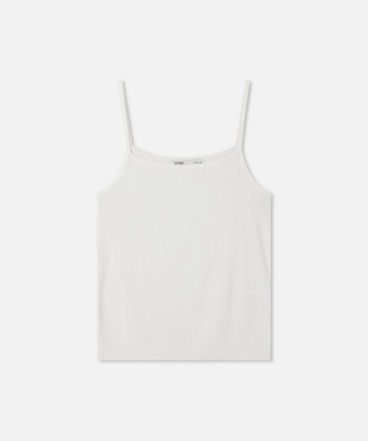 미쏘(MIXXO) [에센셜] 린넨 골지 나시 니트_MIWKAG510T