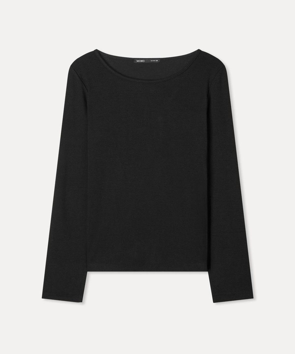 미쏘(MIXXO) 베이직 골지 티셔츠_MIWLWG91QA