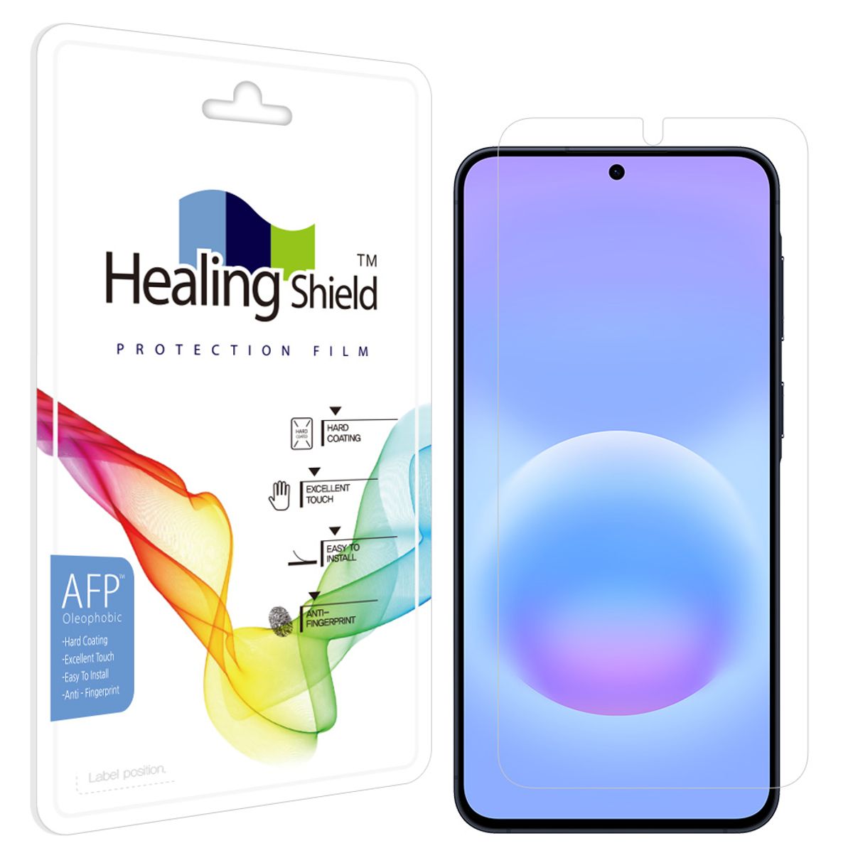 힐링쉴드(HEALINGSHIELD) 갤럭시 A57 올레포빅 액정보호필름 1매
