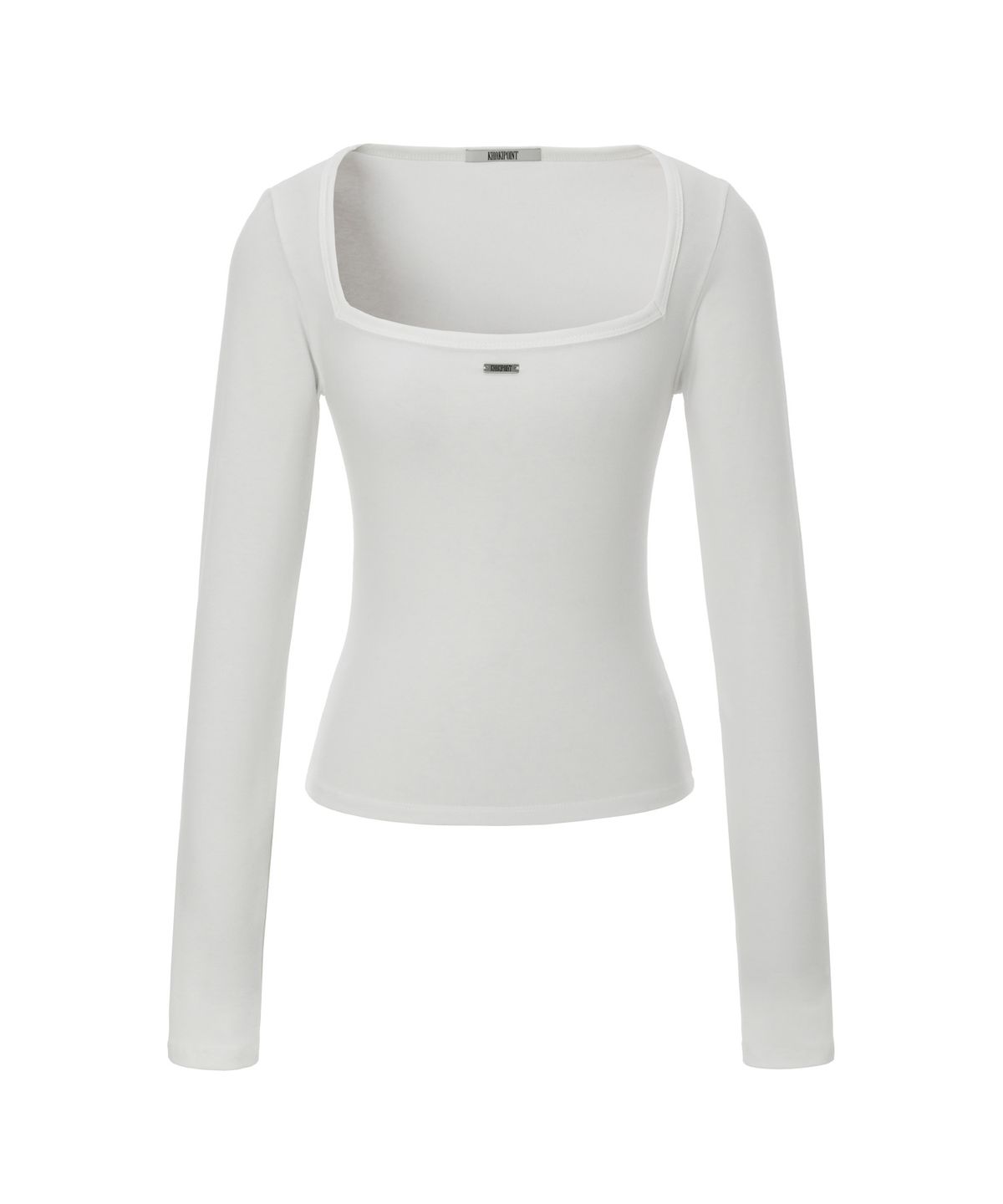 카키포인트(KHAKIPOINT) Basic SQ T-shirt (white)