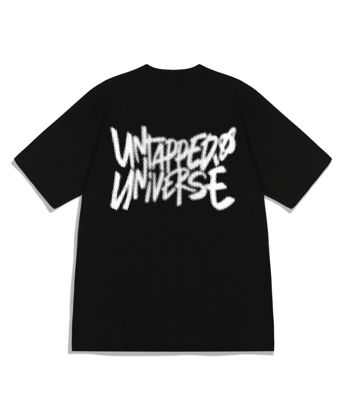 언탭트 스튜디오(UNTAPPED STUDIO) 유니버스 도트 노이즈 오버핏 반팔 티셔츠 4COLOR