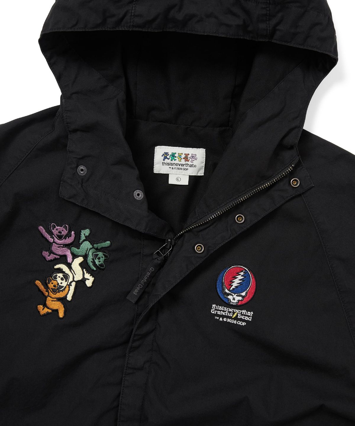 디스이즈네버댓(THISISNEVERTHAT) GD Ol Dancing Bears Jacket Black