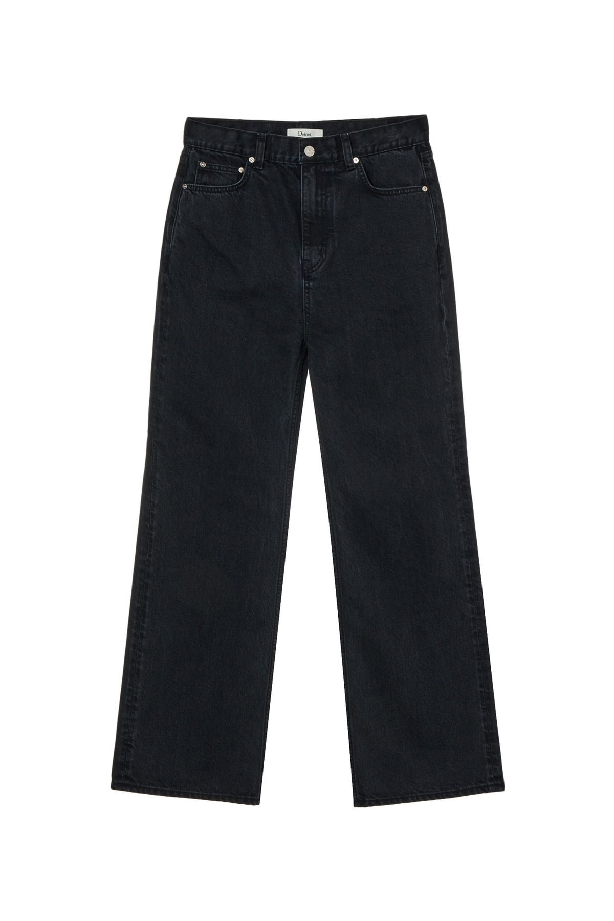 다이닛(DEINET) STRAIGHT DENIM PANTS IN BLACK