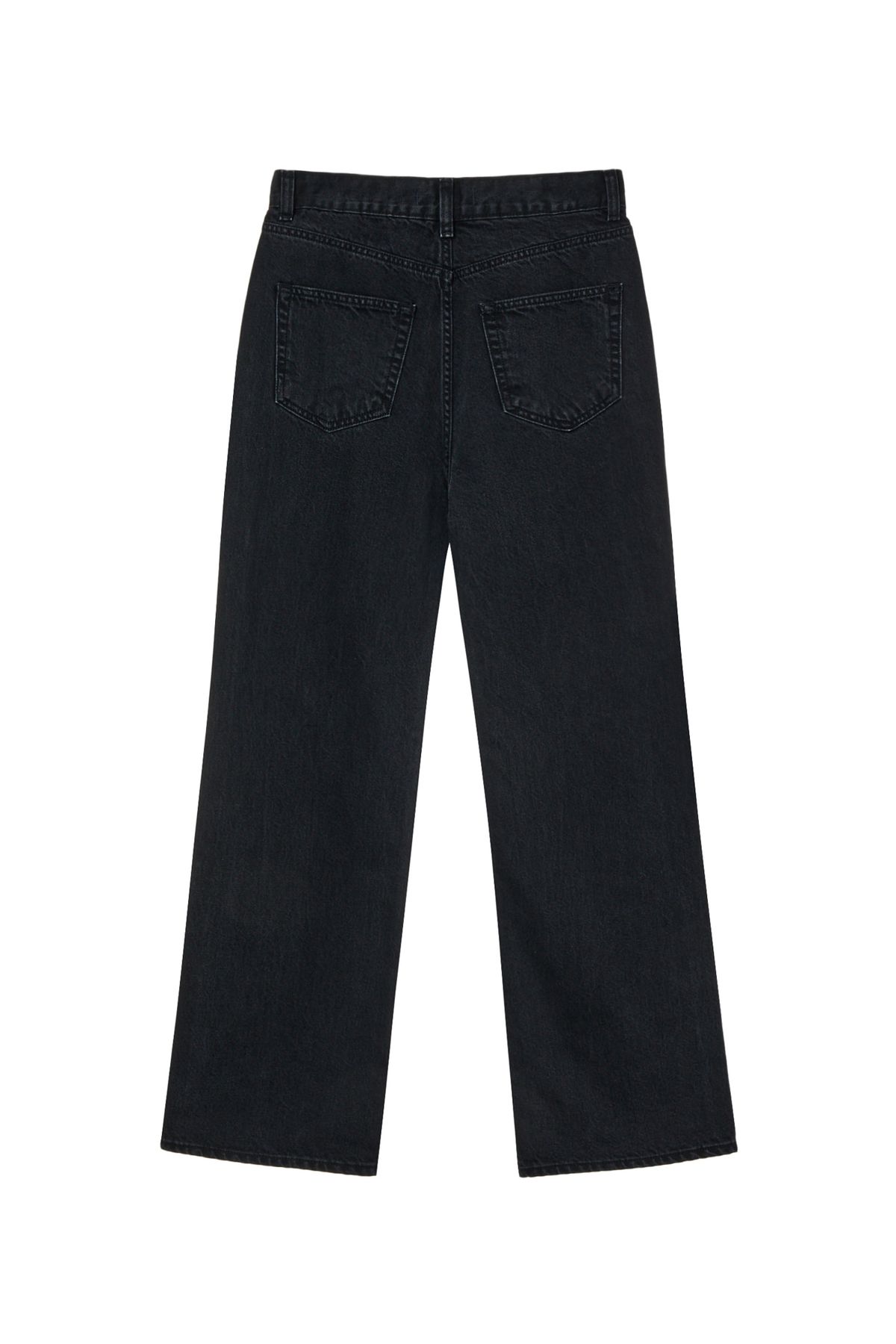 다이닛(DEINET) STRAIGHT DENIM PANTS IN BLACK