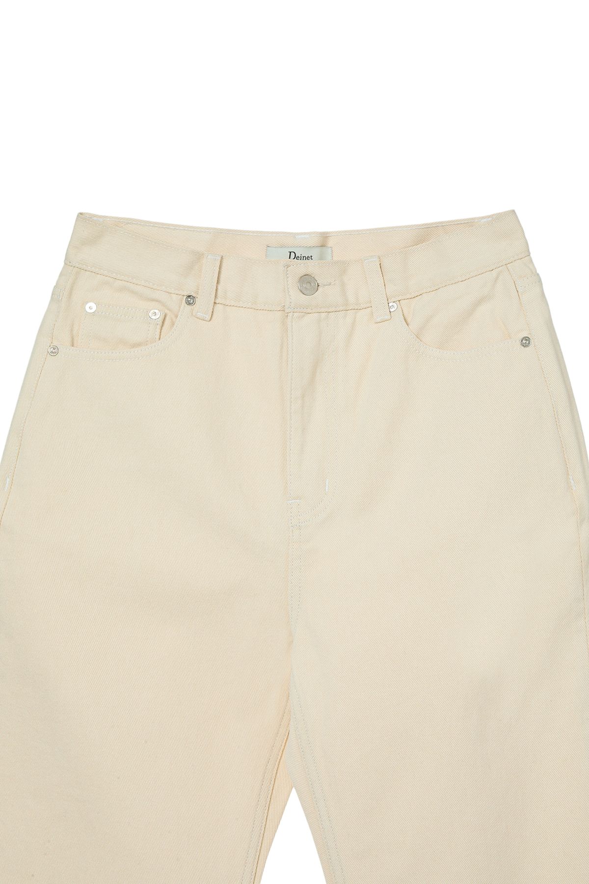 다이닛(DEINET) STRAIGHT DENIM PANTS IN OATMEAL