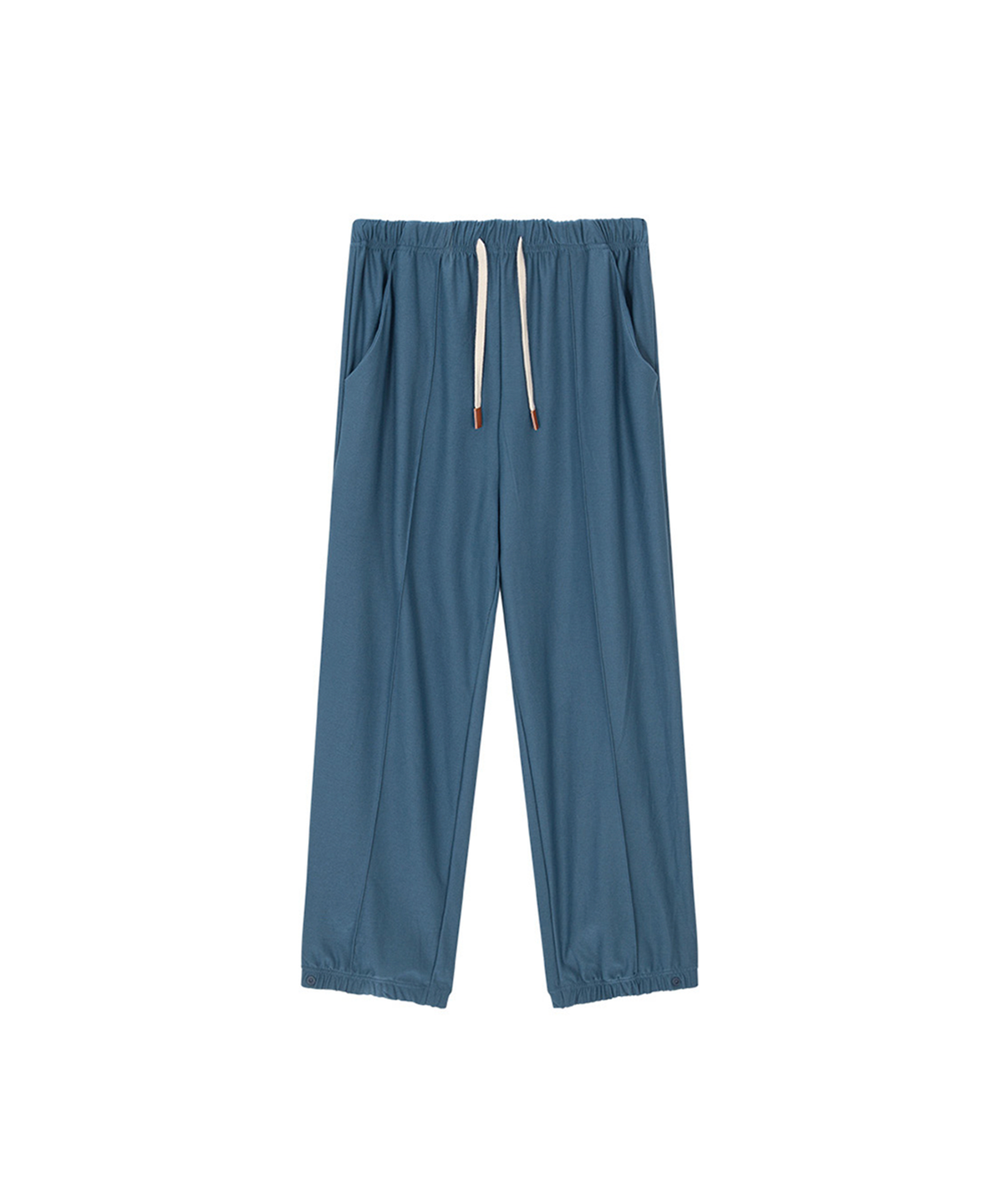 온유어오운(ONYOUROWN) EASY LINE TWO-WAY TROUSERS (DUSTY BLUE)