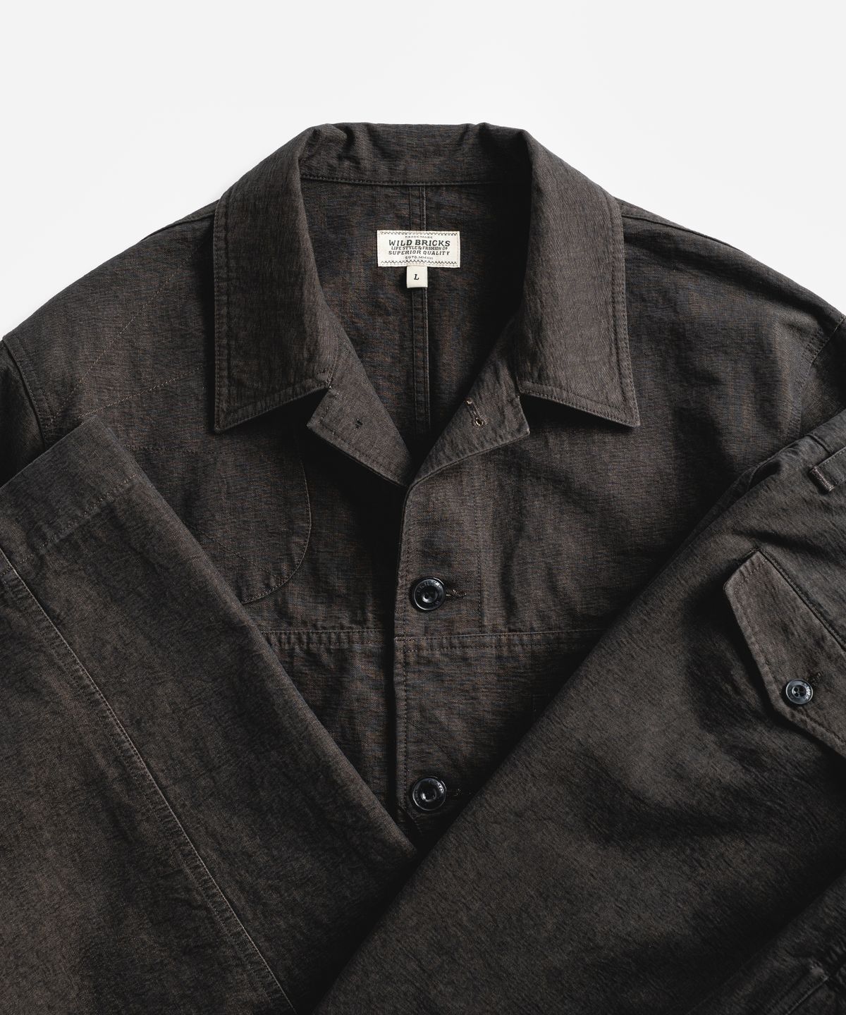 와일드 브릭스(WILD BRICKS) W25 UPLAND HUNTING JACKET & OFFICER PANTS (dark olive)