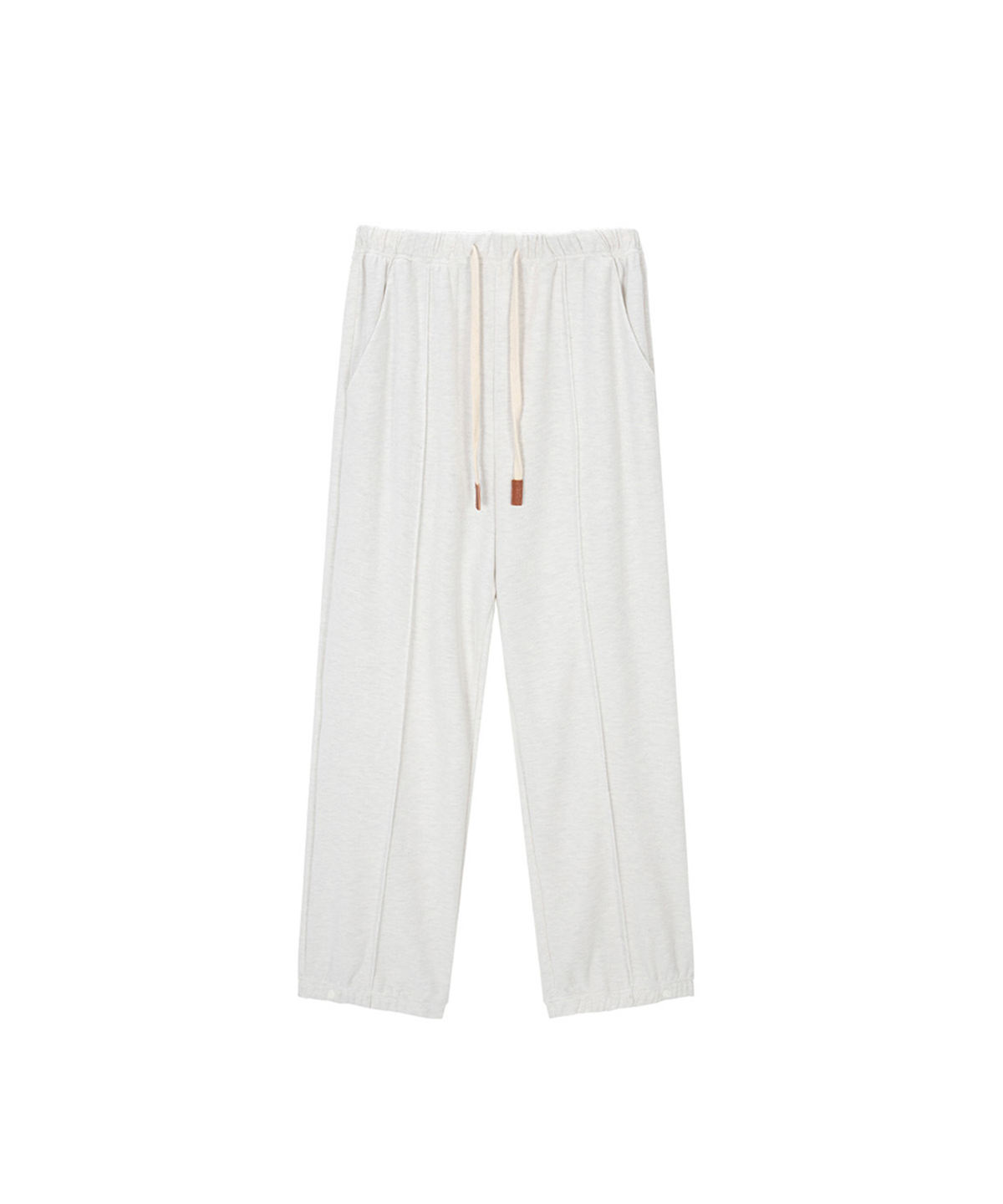 온유어오운(ONYOUROWN) EASY LINE TWO-WAY TROUSERS (OATMEAL)