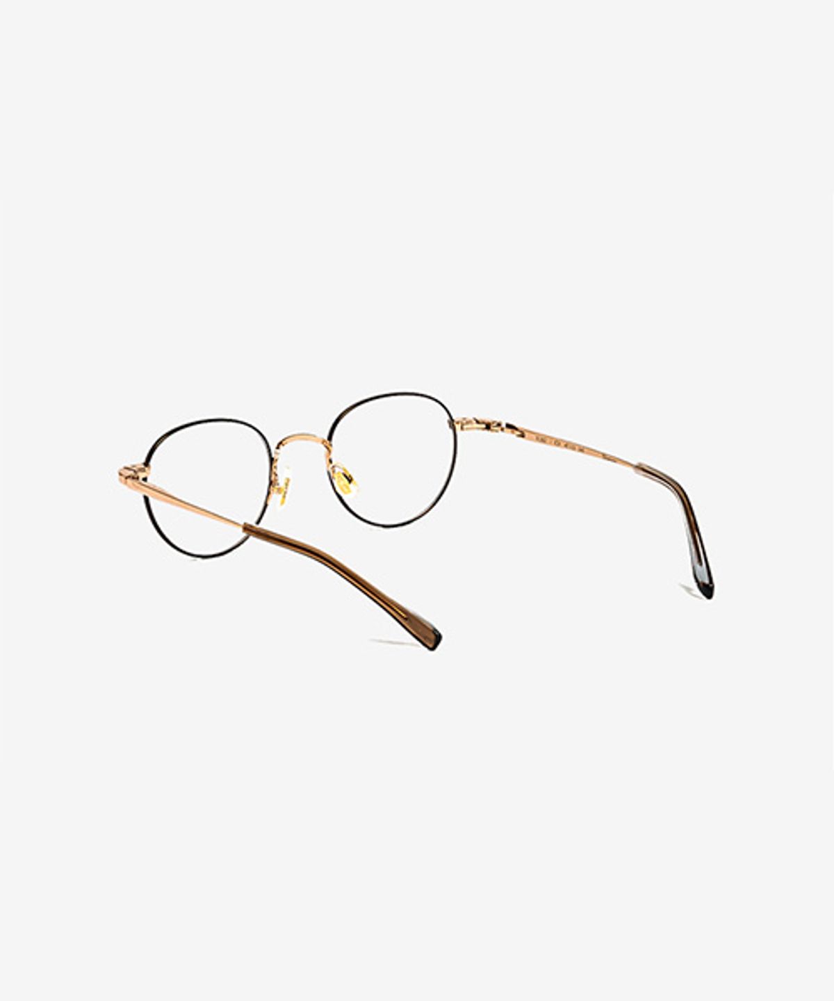 테츠오 아이웨어(TETSUO EYEWEAR) YUKI(유키) 안경테 C3 BROWN&ROSEGOLD
