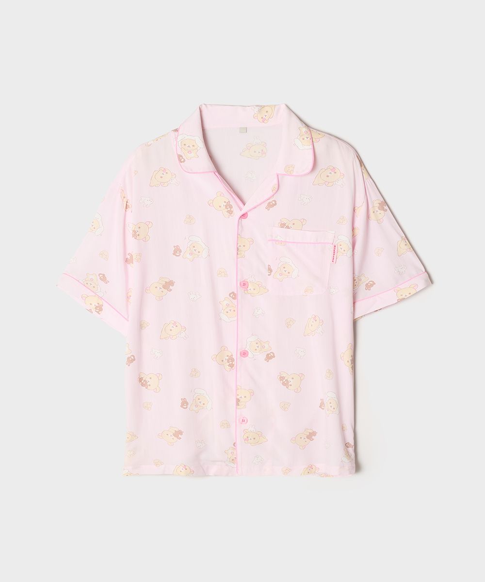 MUSINSA公式 | SPAO [リラックマ] クマたちののんびり半袖パジャマ