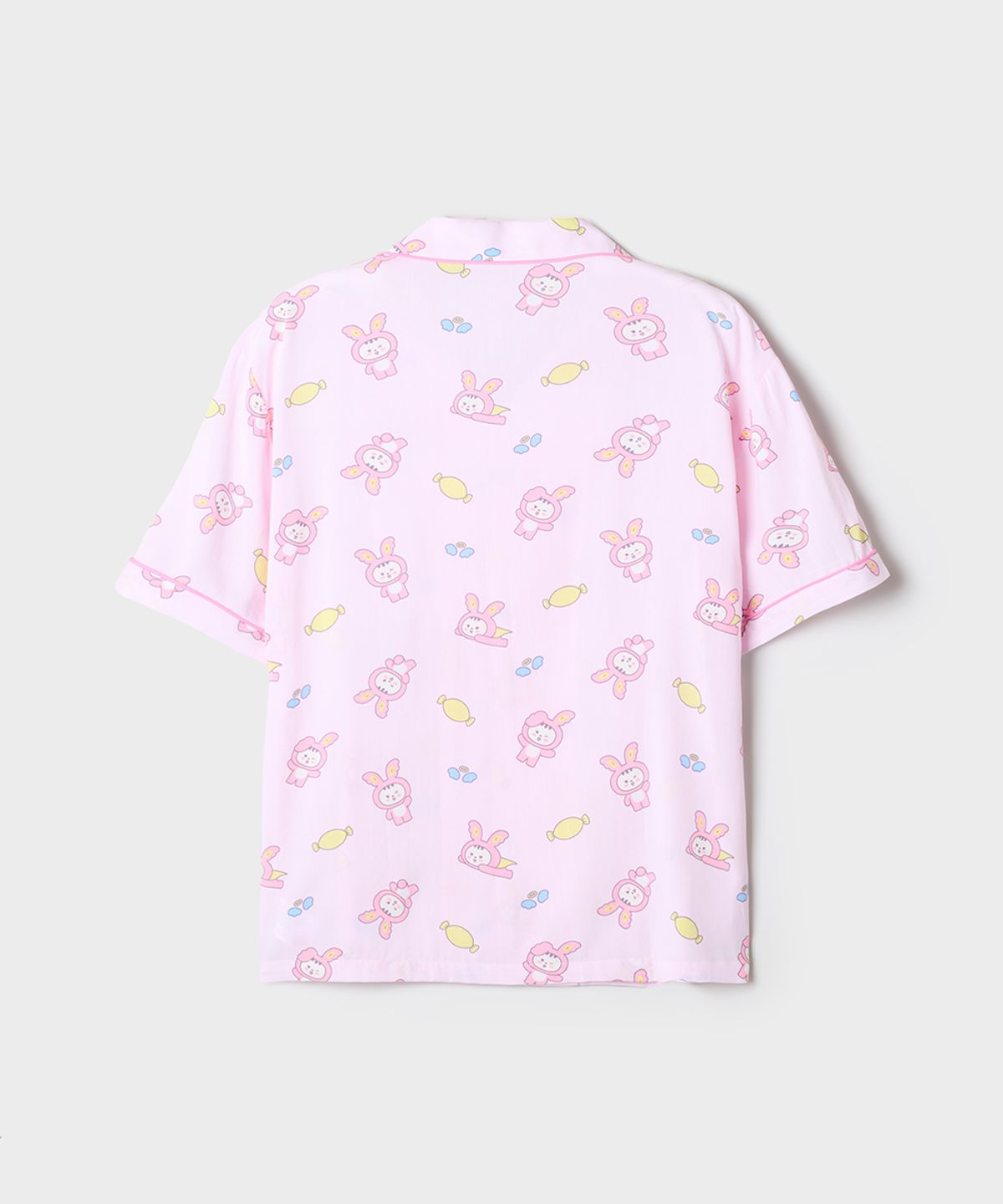 스파오(SPAO) [미니틴] 반팔 파자마(PINK)_SPPPG25U18