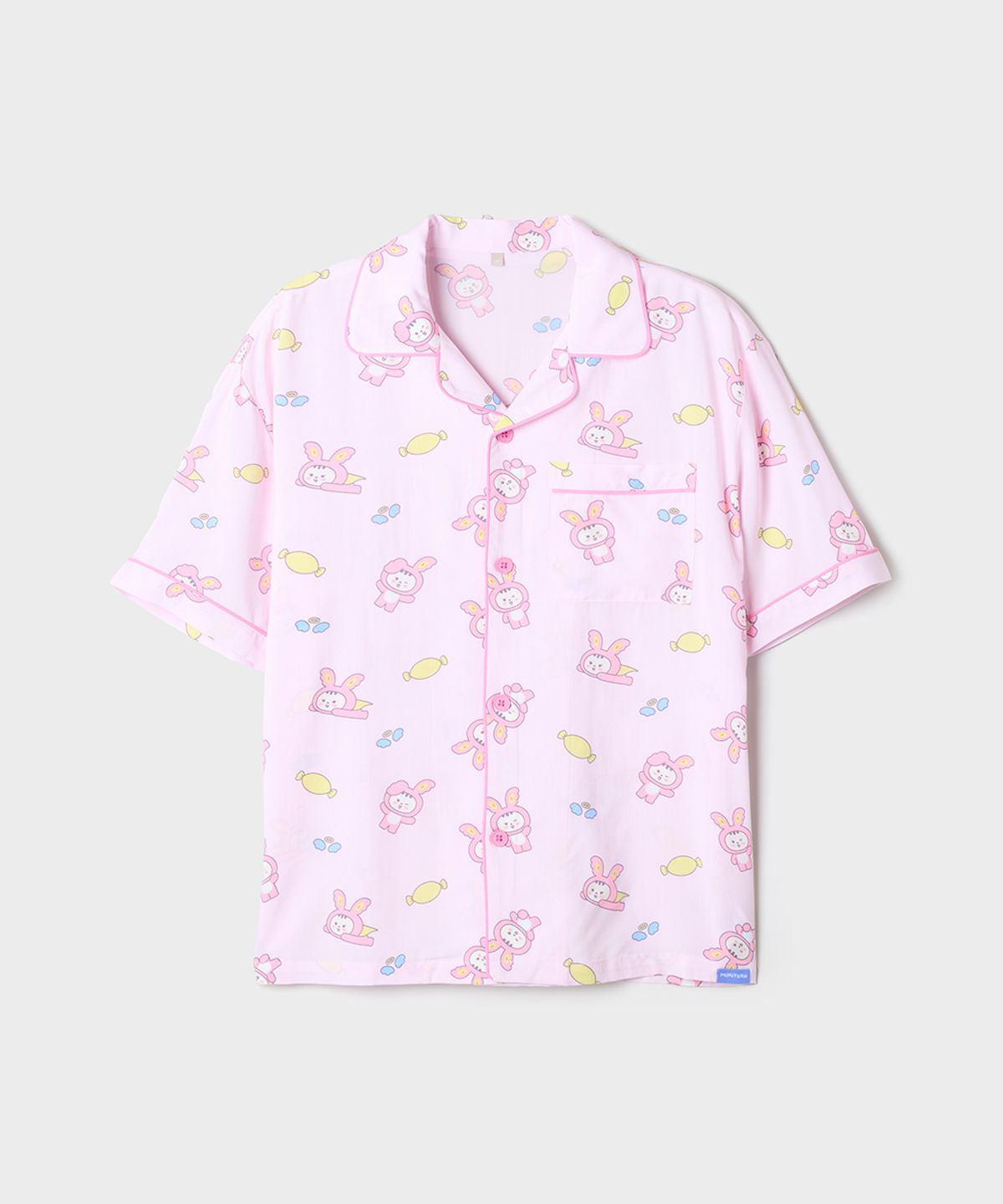 스파오(SPAO) [미니틴] 반팔 파자마(PINK)_SPPPG25U18
