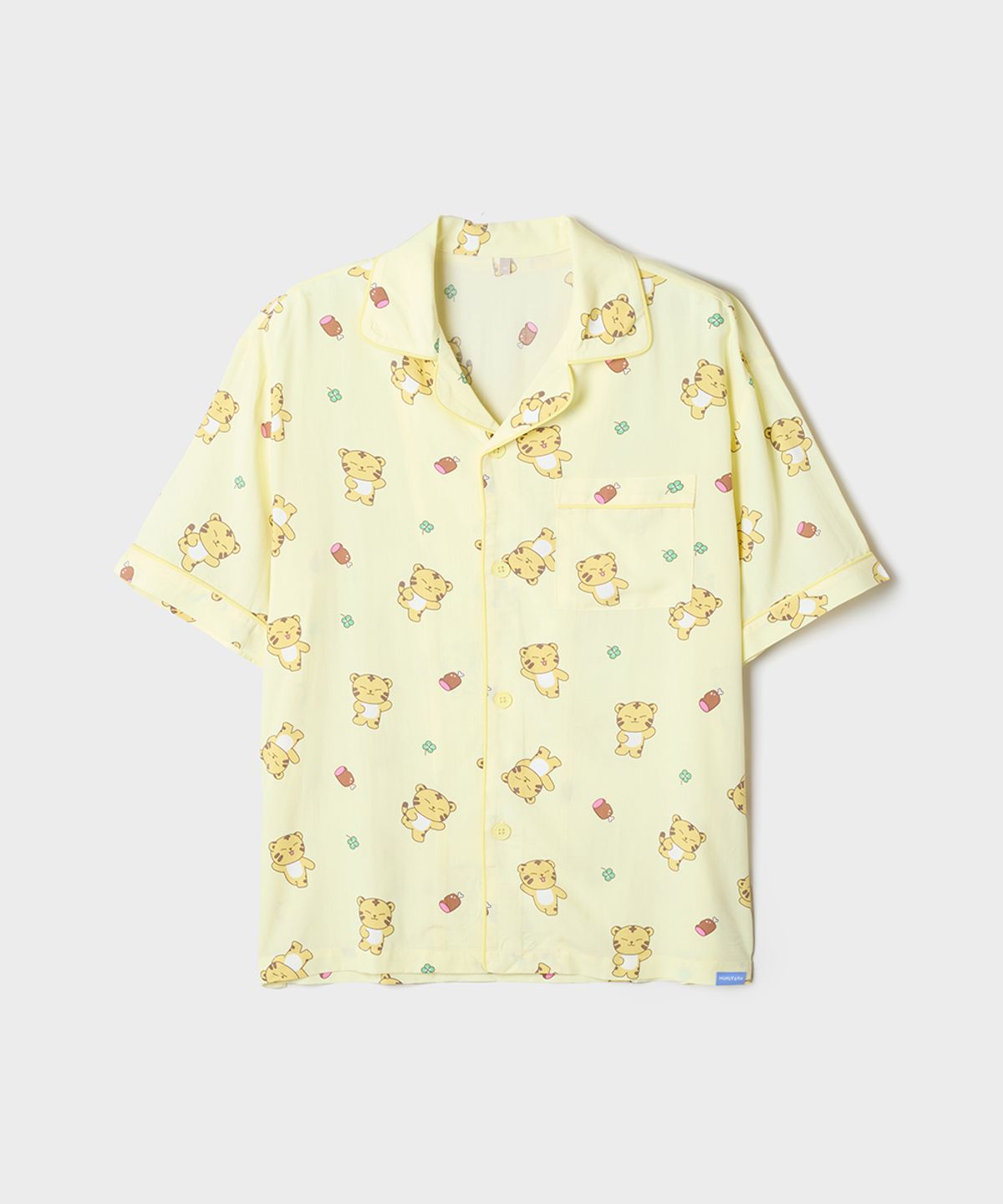 스파오(SPAO) [미니틴] 반팔 파자마(YELLOW)_SPPPG25U18