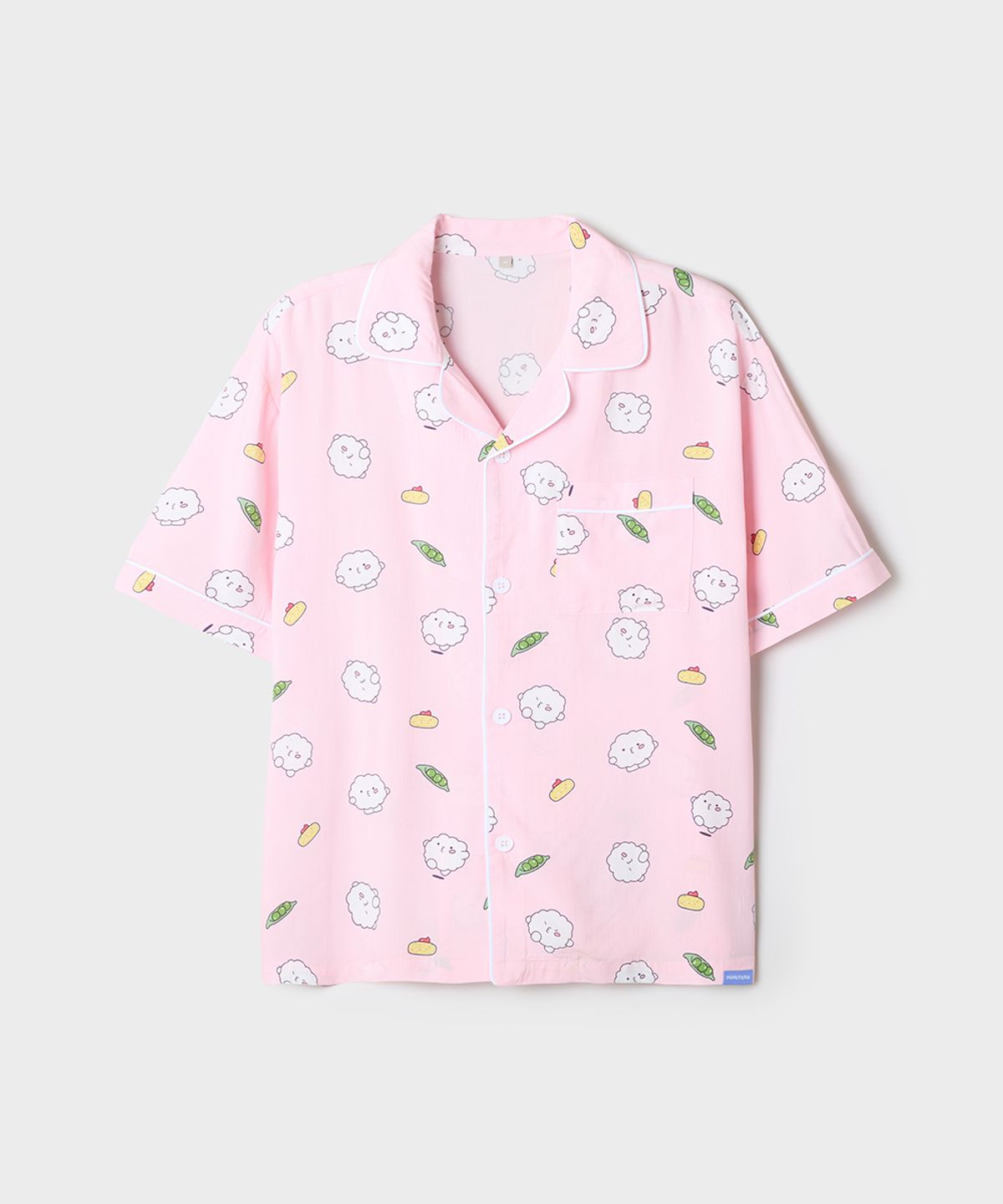 스파오(SPAO) [미니틴] 반팔 파자마(WHITE)_SPPPG25U18