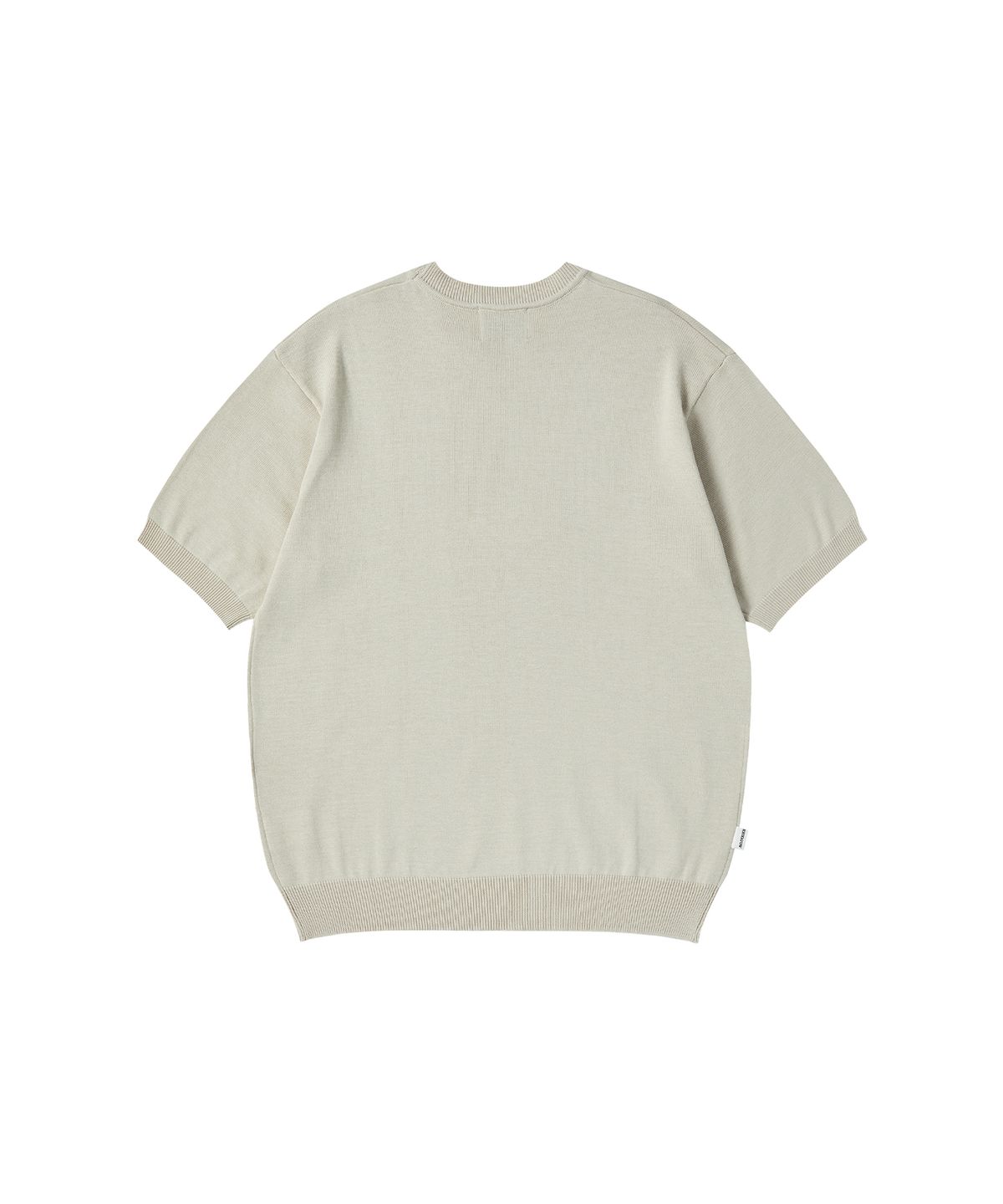 나우앤투모로우(NOWANDTOMORROW) ESSENTIAL HALF KNIT [IVORY]