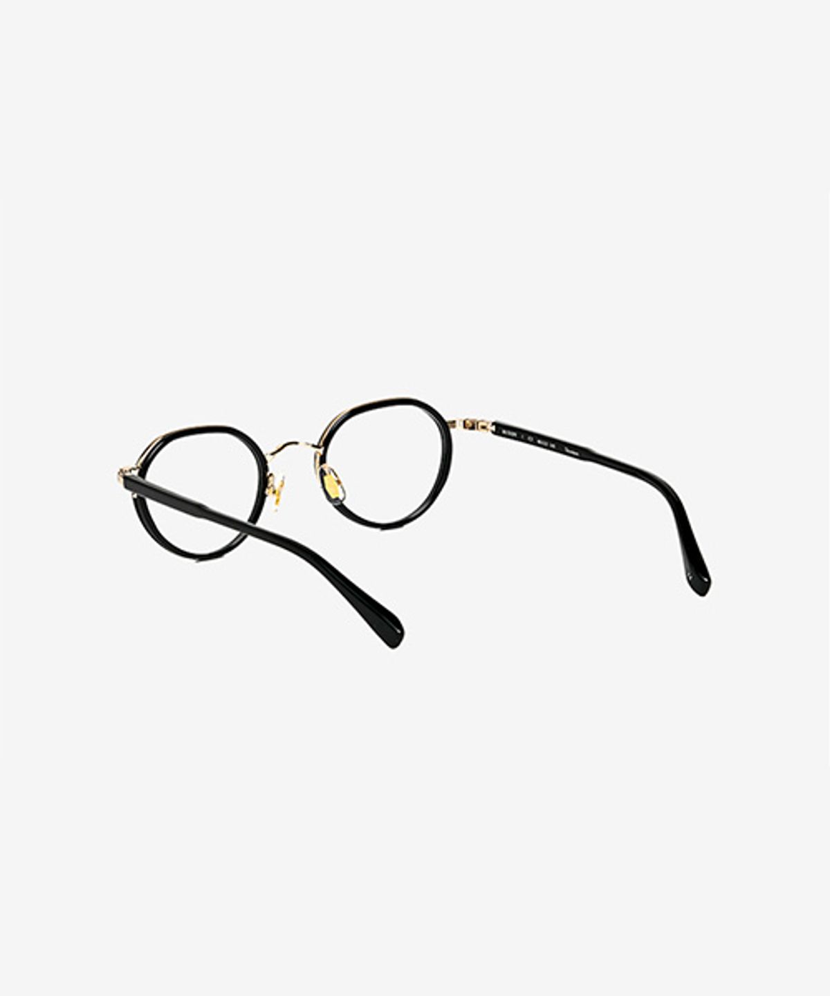 테츠오 아이웨어(TETSUO EYEWEAR) BUDDY(버디) 안경테 C2 BLACK&GOLD