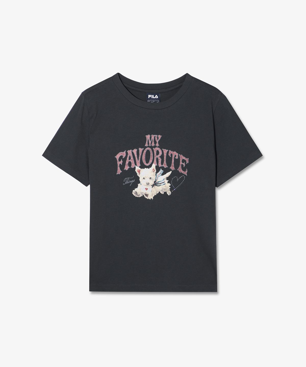 휠라(FILA) 여성 마이티셔츠 스탠다드(FS262RS01F025006)