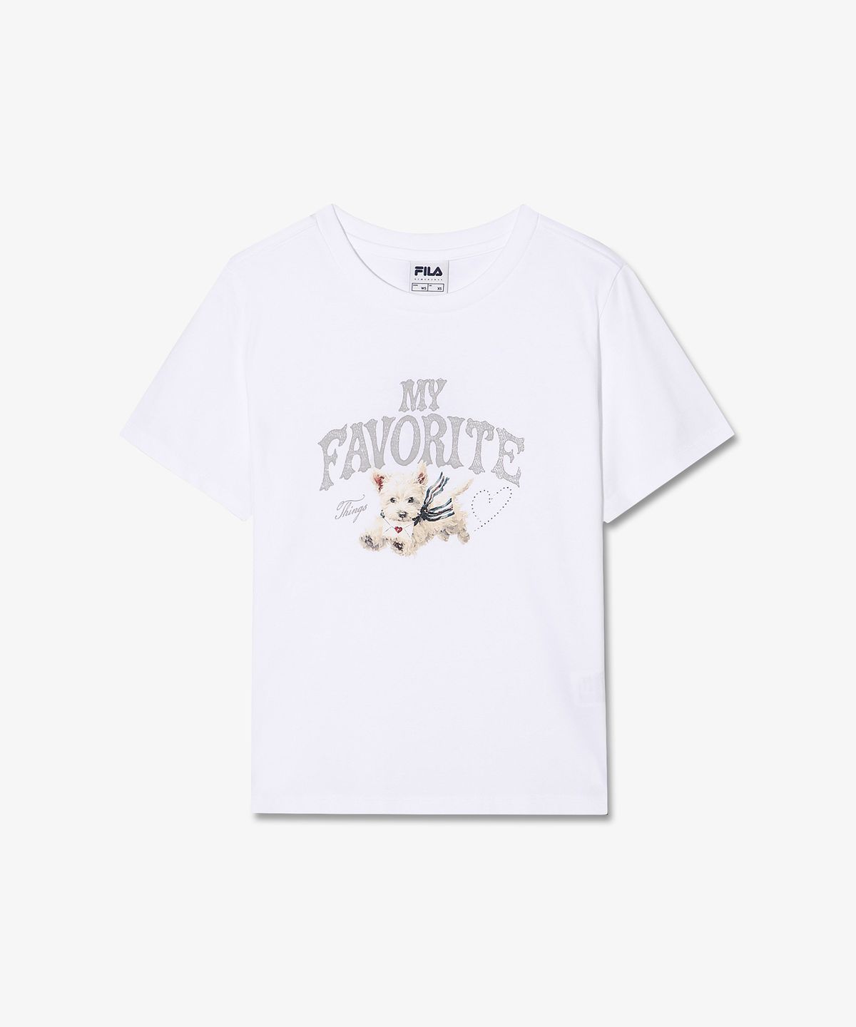 휠라(FILA) 여성 마이티셔츠 스탠다드(FS262RS01F026191)