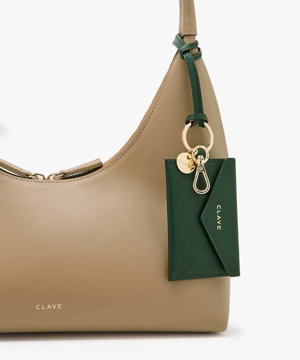 끌라베(CLAVE) 제이미 베이지  숄더백 (JAMIE Beige Shoulder Bag)