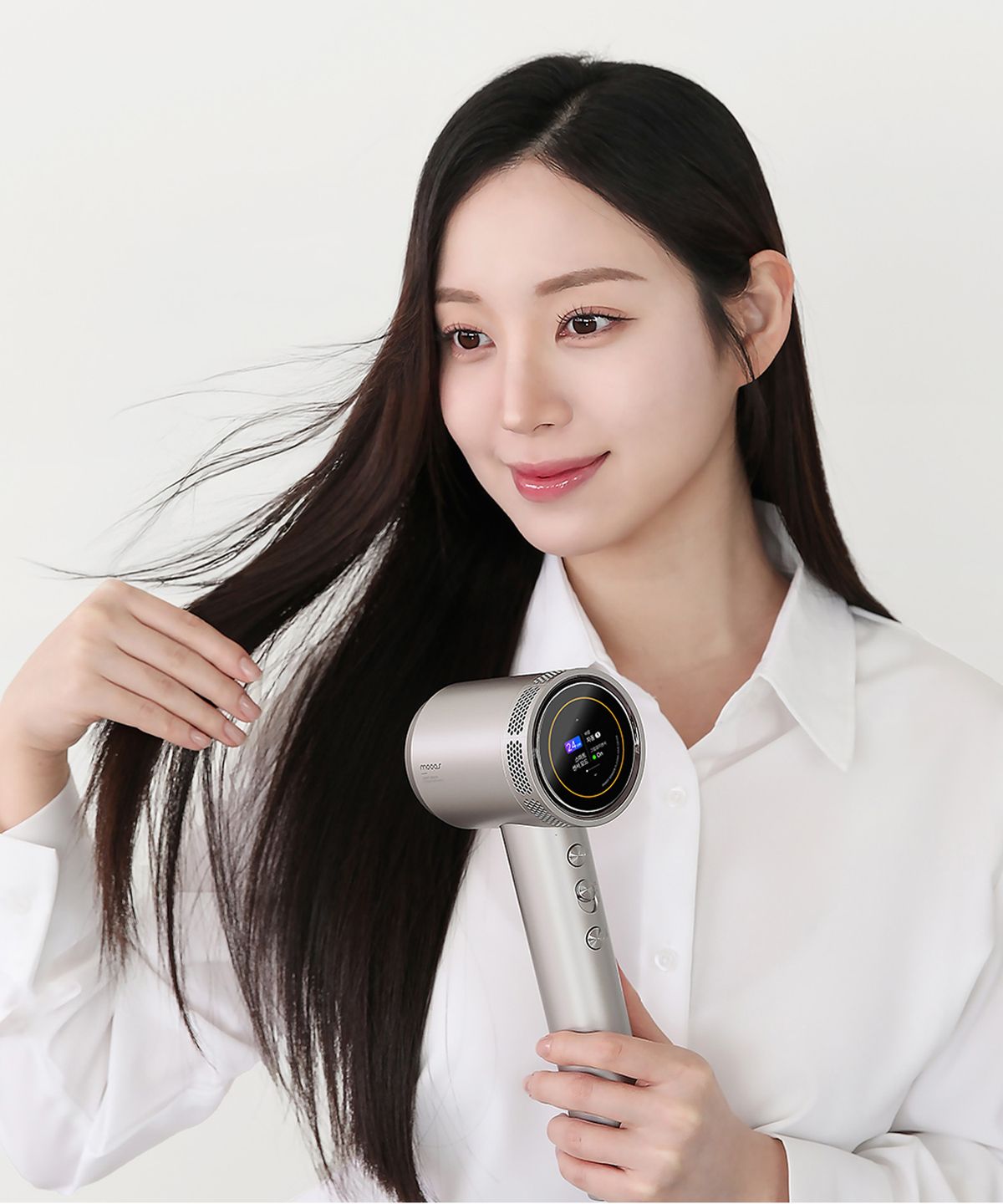 무아스(MOOAS) 두피&헤어 스마트센서 플라즈마 헤어 드라이기