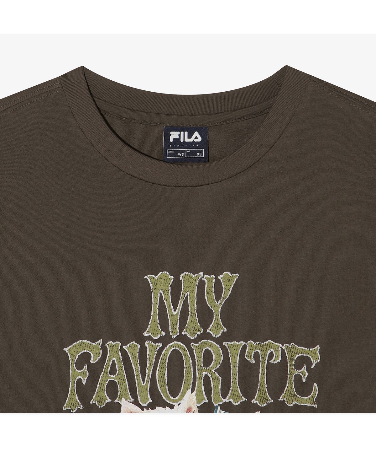 휠라(FILA) 여성 마이티셔츠 오버핏(FS262RS01F022217)