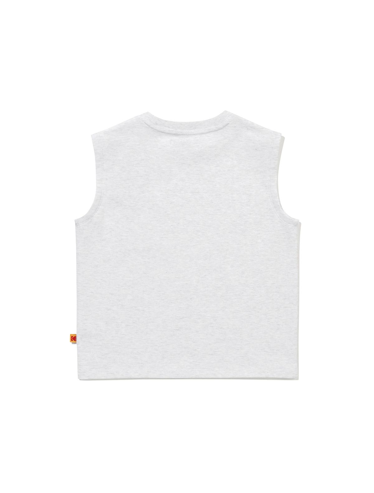 코닥 키즈(KODAK KIDS) 프레쉬 아스킨 나시 티셔츠 키즈 WHITE MELANGE