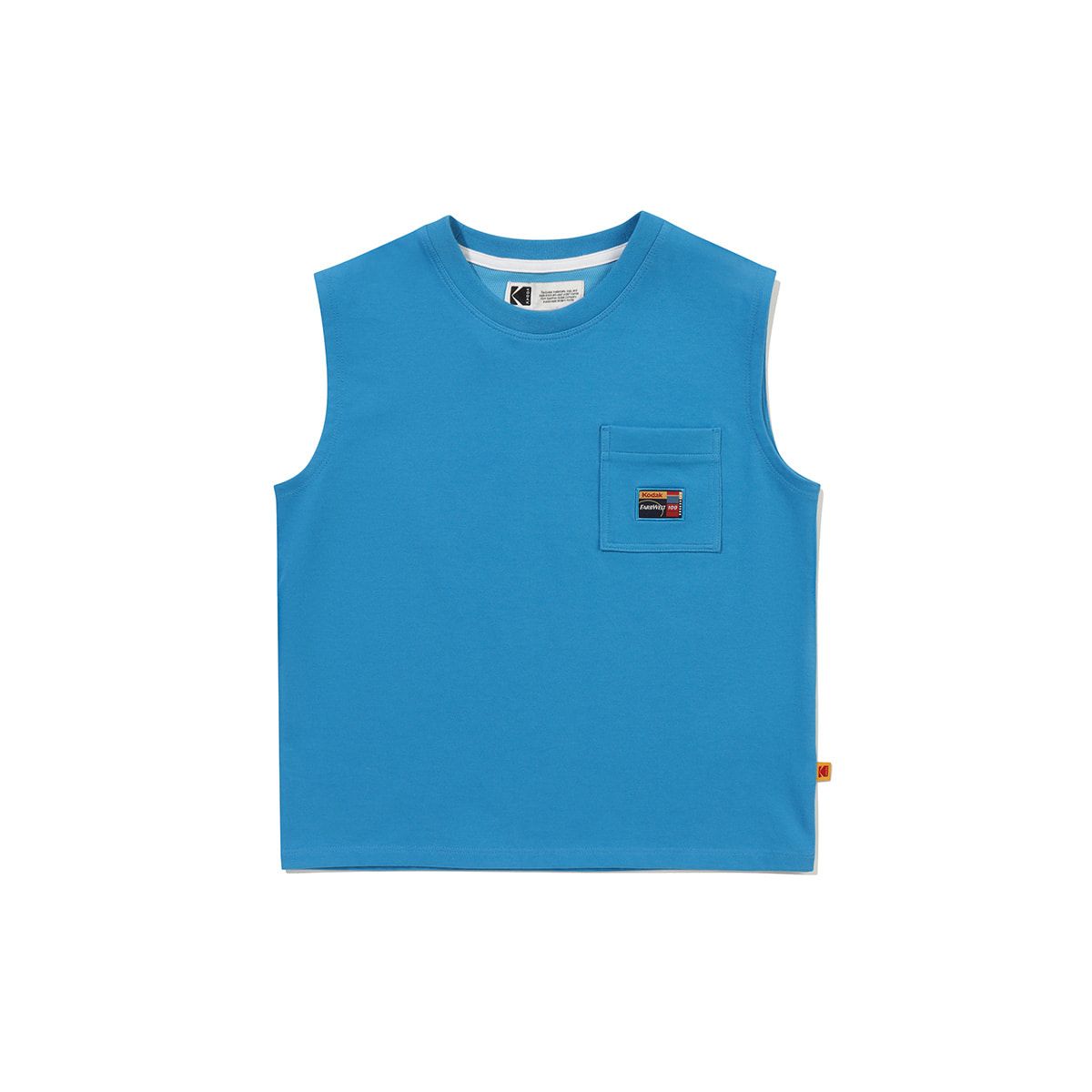 코닥 키즈(KODAK KIDS) 프레쉬 아스킨 나시 티셔츠 키즈 S.BLUE