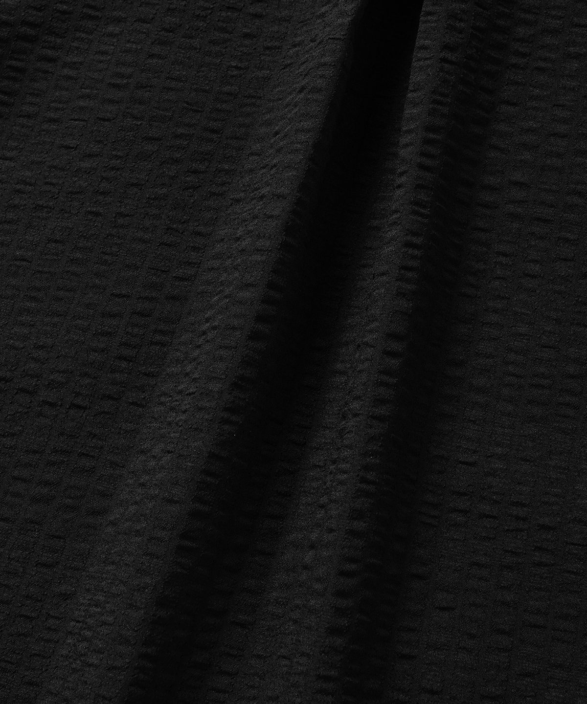넌블랭크(NONBLANK) 시어서커 베일 HS 셔츠_BLACK