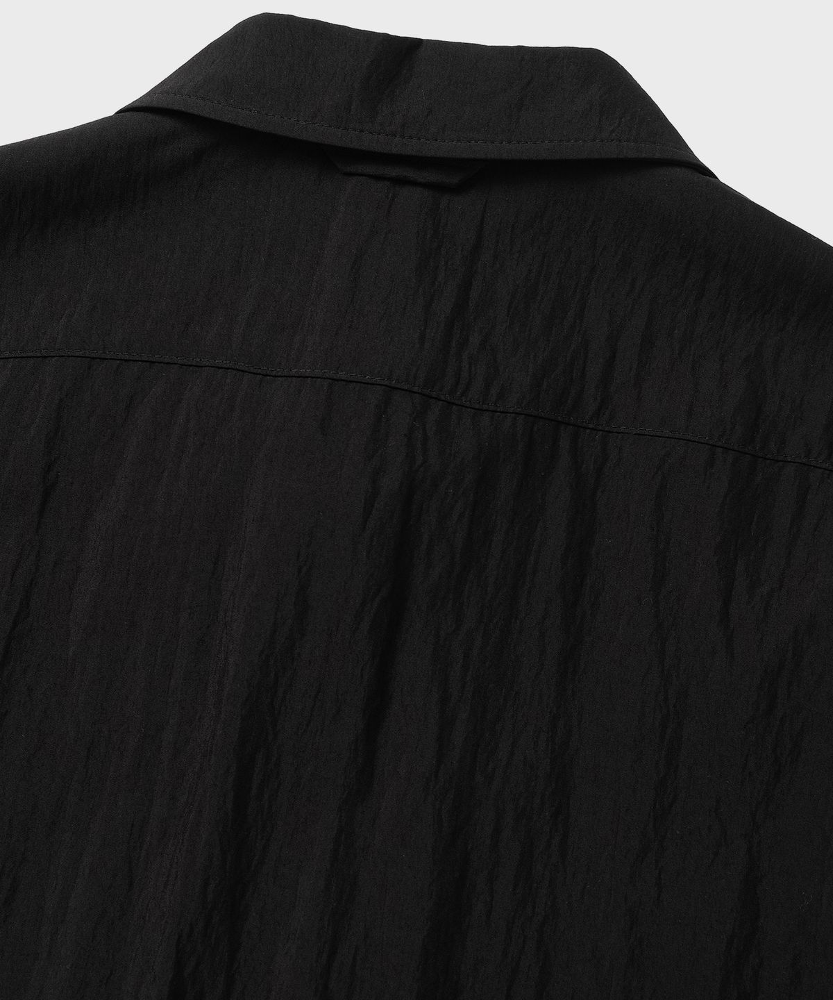 넌블랭크(NONBLANK) 네츄럴 링클 과야베라 HS 셔츠_BLACK