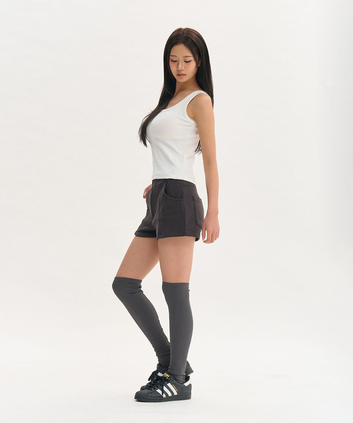 나인제트(NINEZ) [2PACK] 시그니처 슬림 슬리브리스 (2color)
