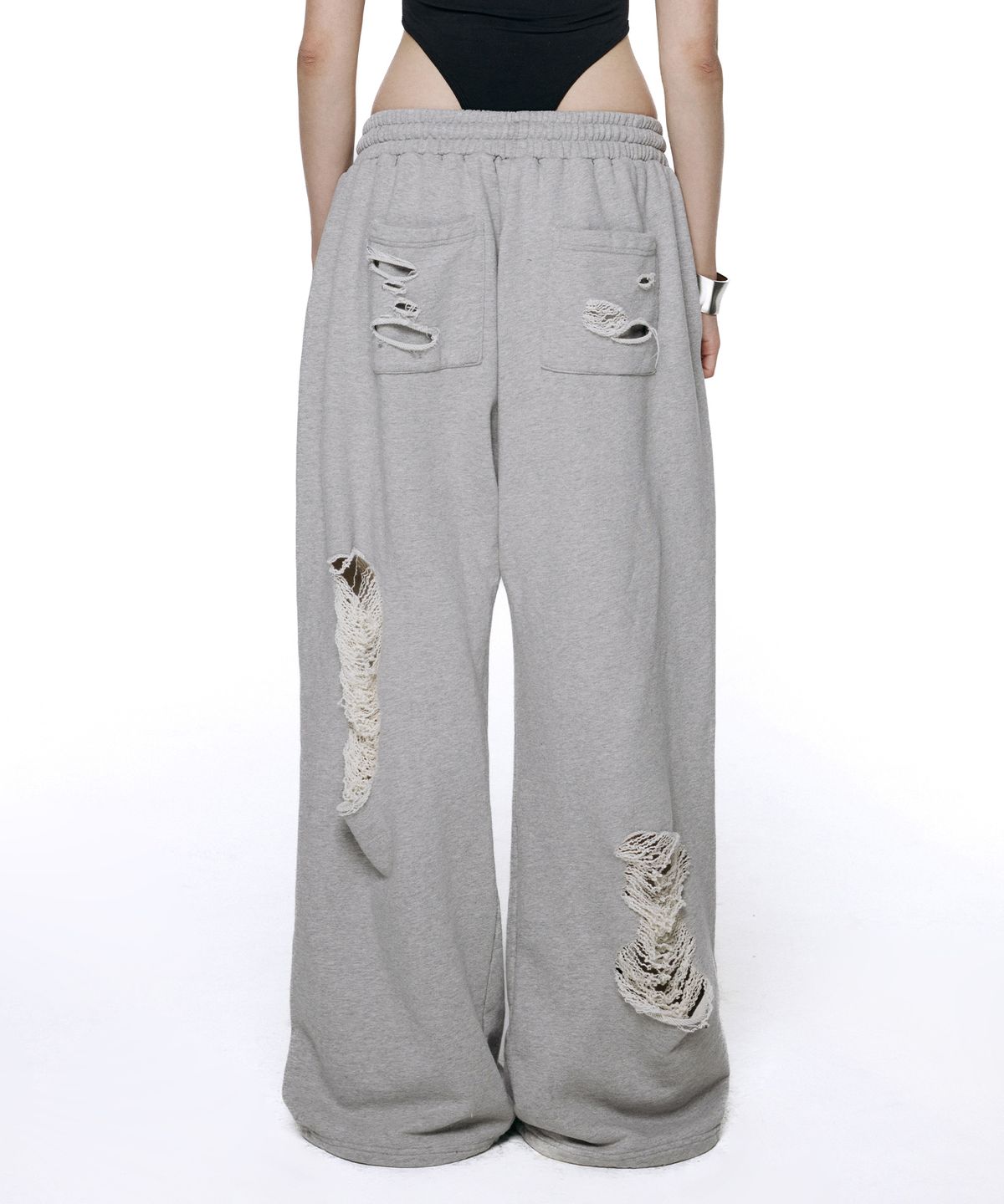 락케이크(ROCKCAKE) Creation Damage Jogger - Gray