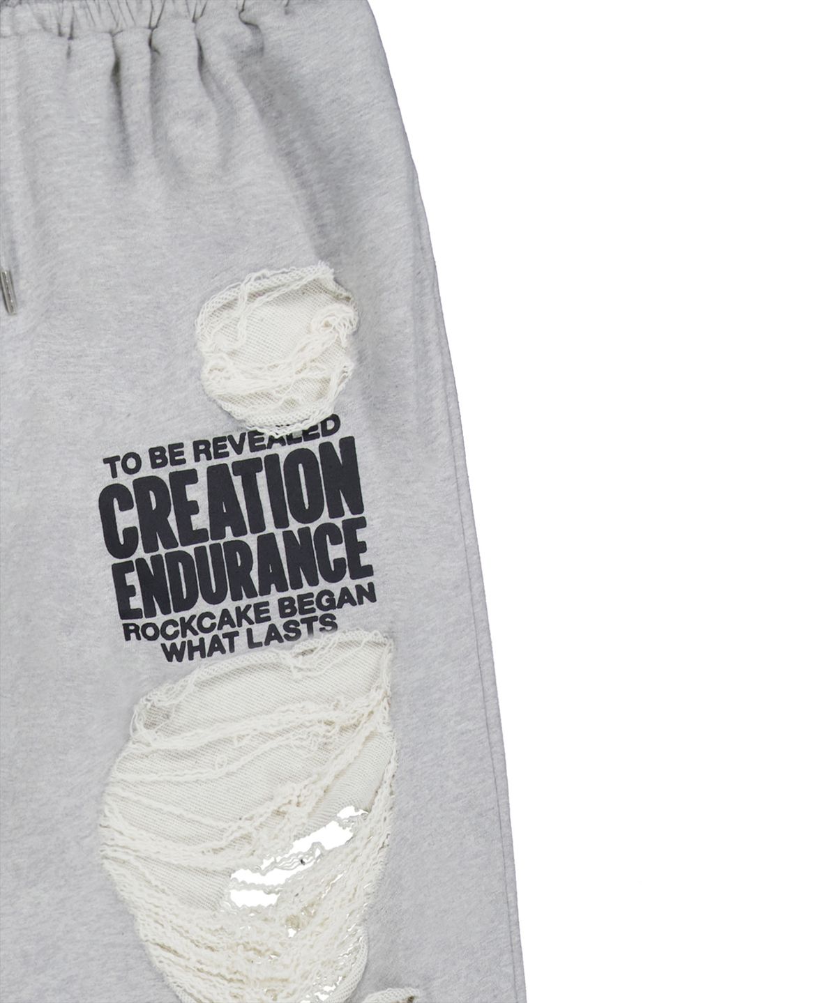 락케이크(ROCKCAKE) Creation Damage Jogger - Gray