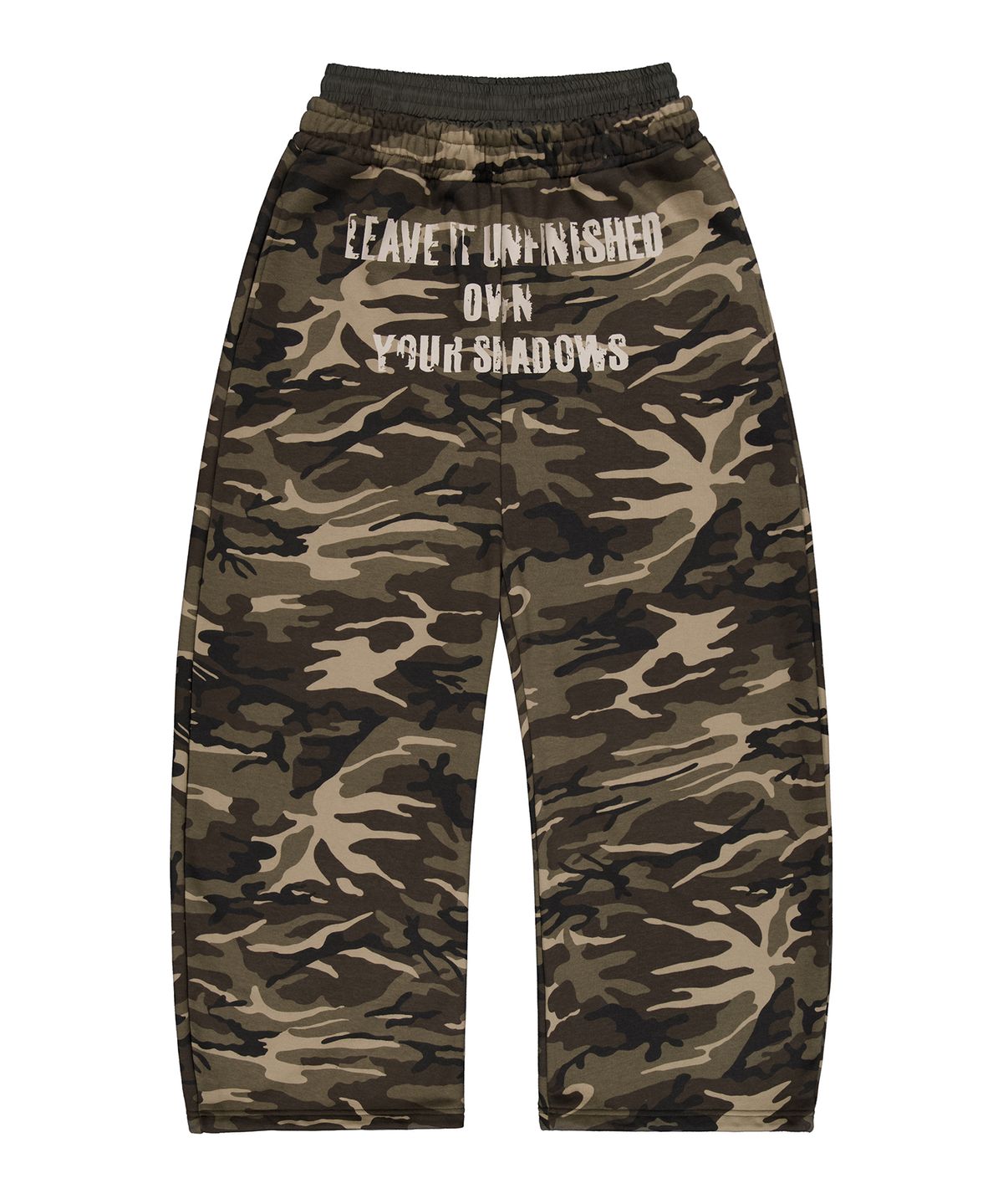 락케이크(ROCKCAKE) Camo Boxer Layered 2way Jogger - Beige