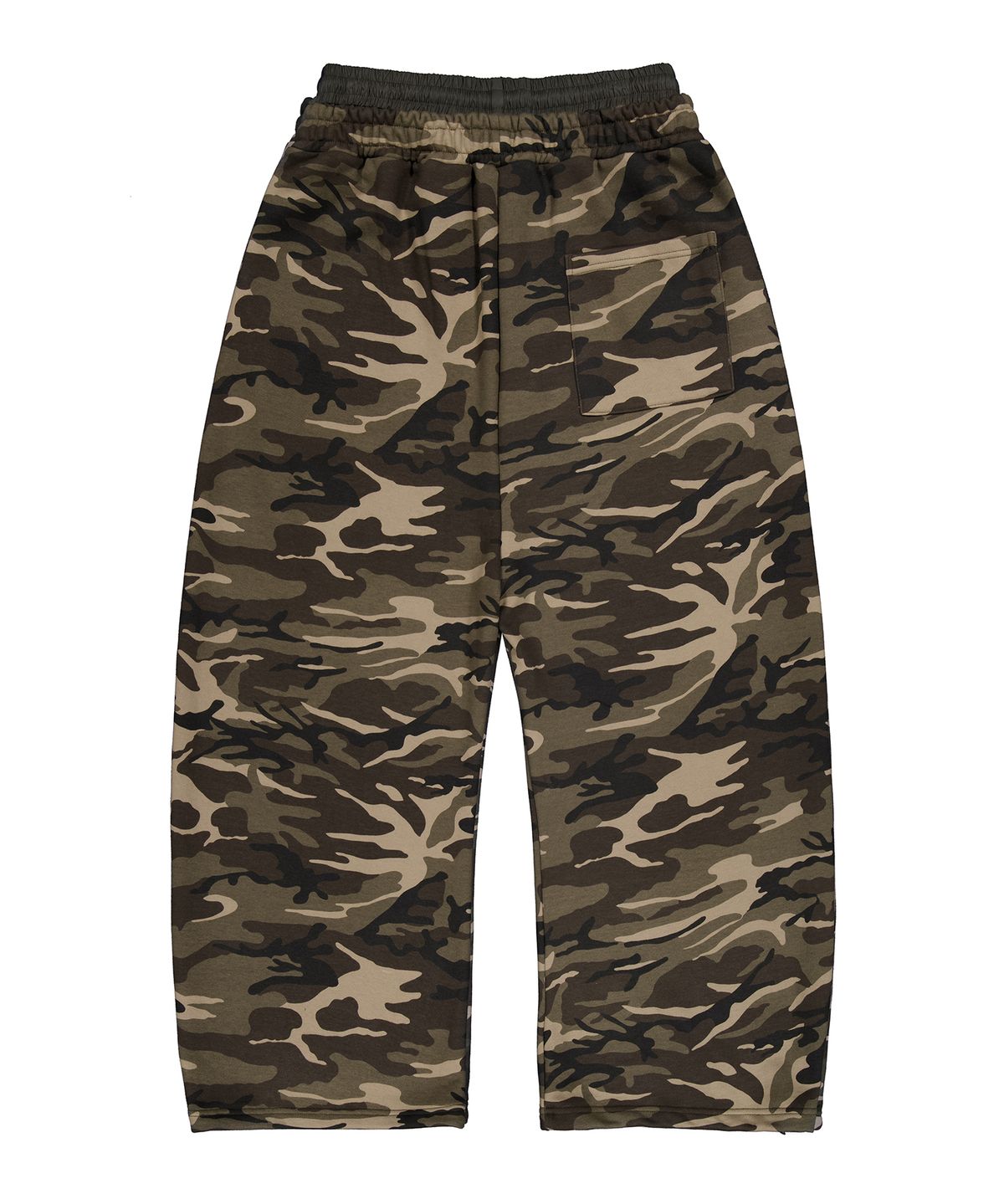 락케이크(ROCKCAKE) Camo Boxer Layered 2way Jogger - Beige