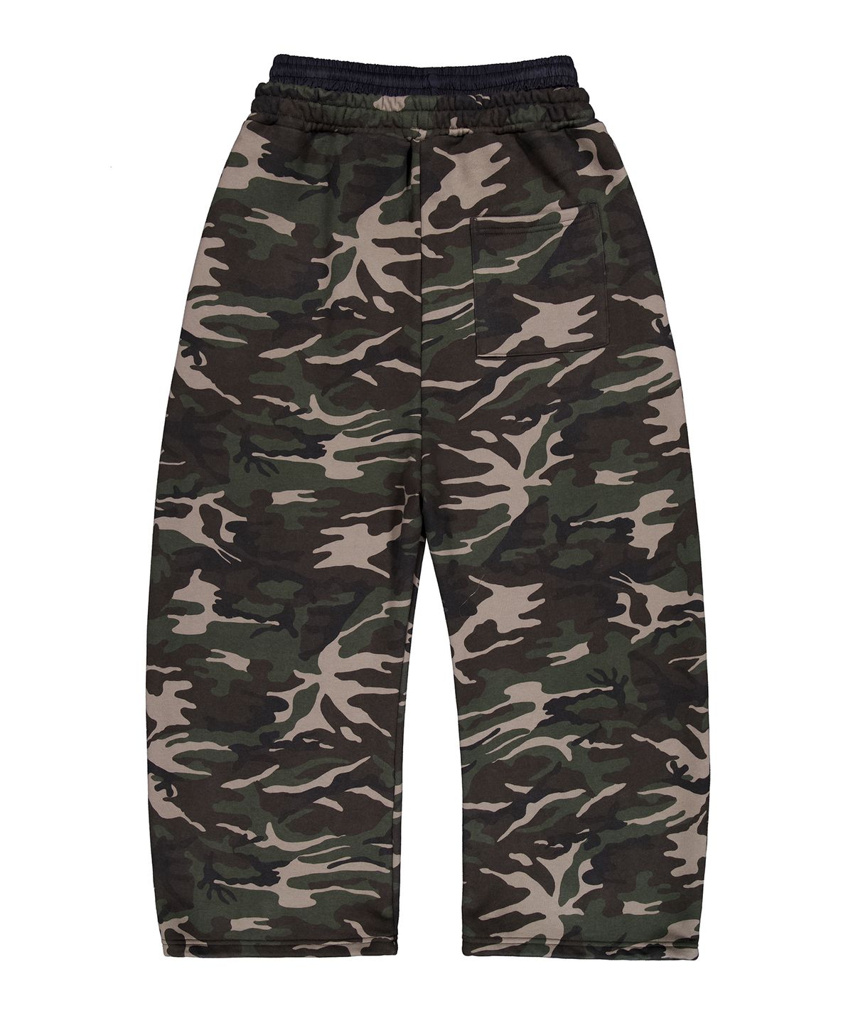 락케이크(ROCKCAKE) Camo Boxer Layered 2way Jogger - Khaki