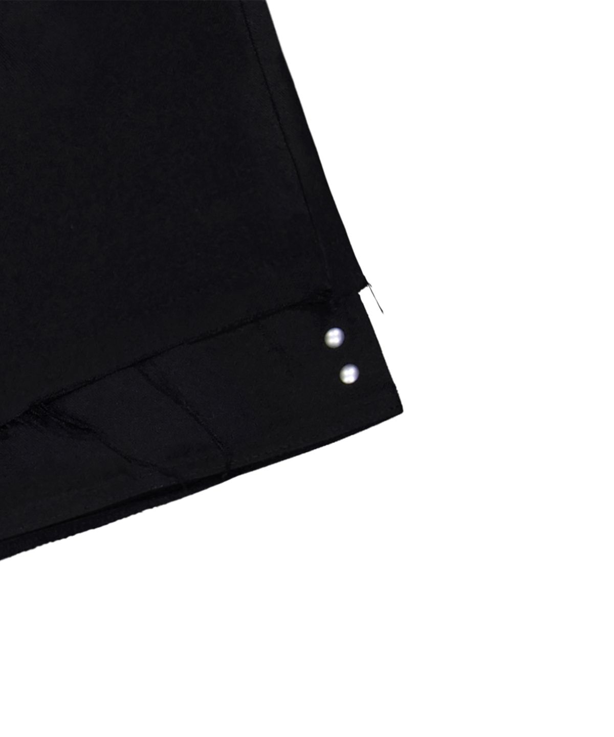락케이크(ROCKCAKE) Layer Cut Shorts - Black