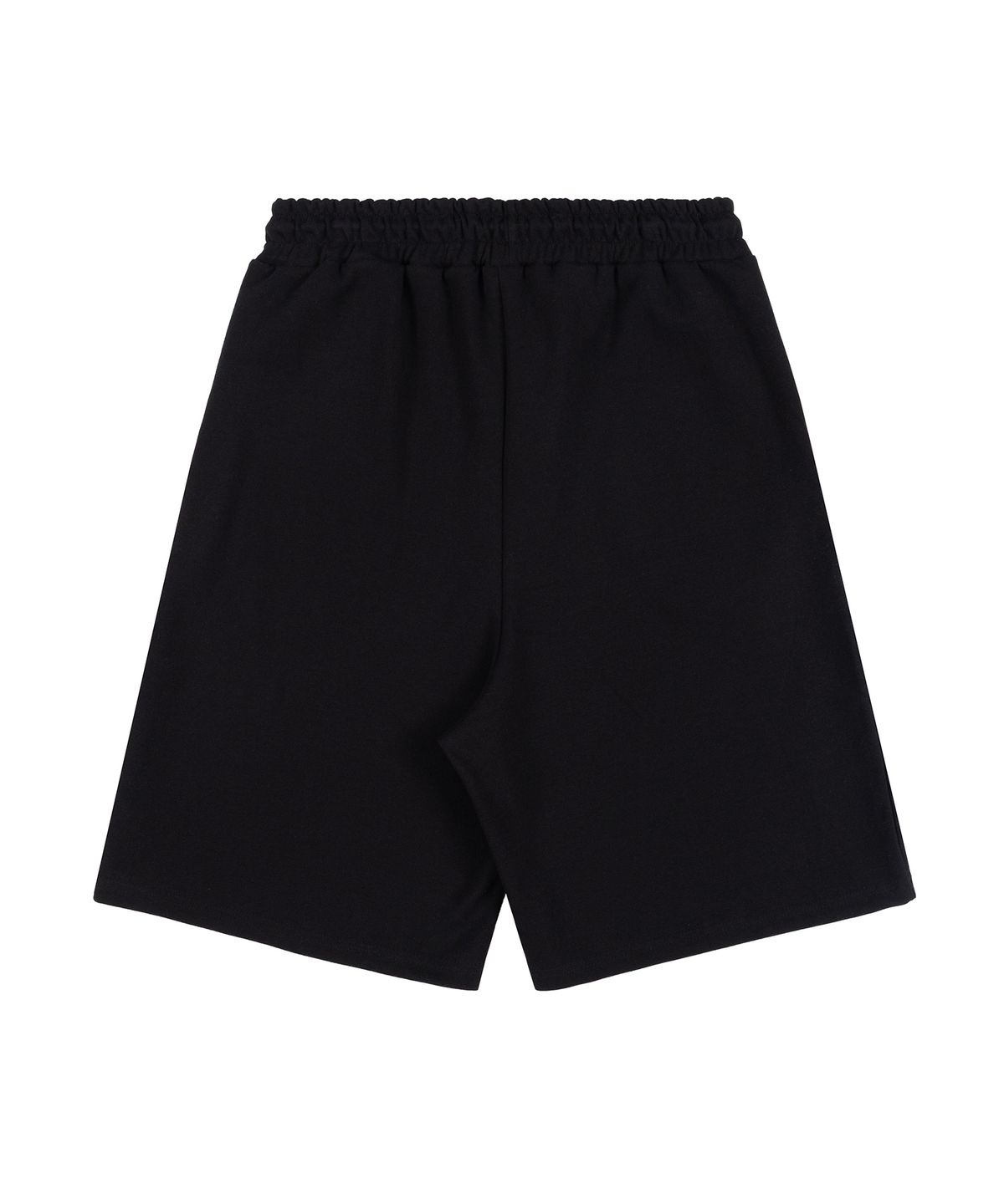 더트웰브라운드(THE 12TH ROUND) THE 12TH ROUND LOGO BERMUDA SWEAT SHORTS BLACK