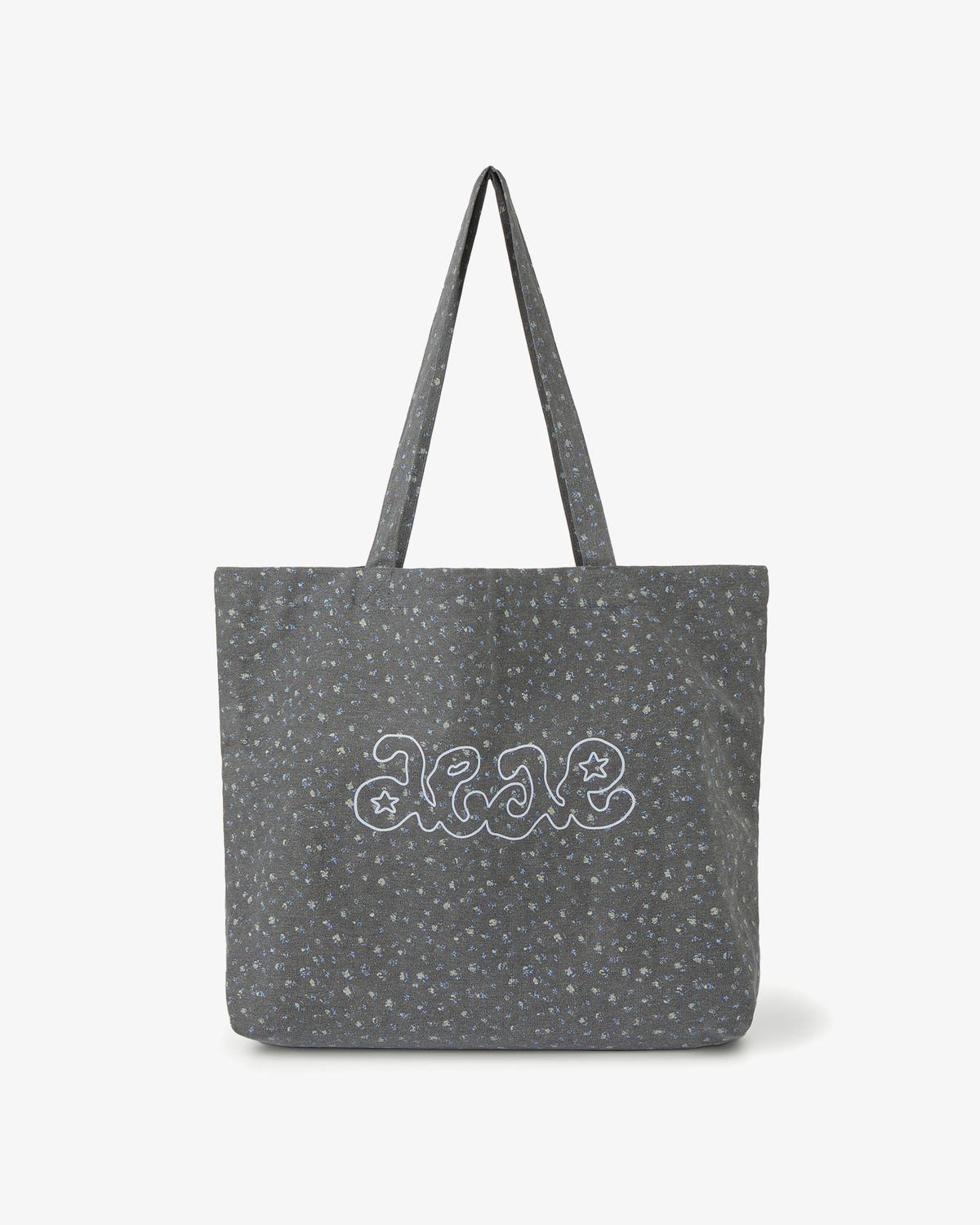 에이이에이이(AEAE) BREEZE TOTE BAG [FLOWER CHARCOAL]