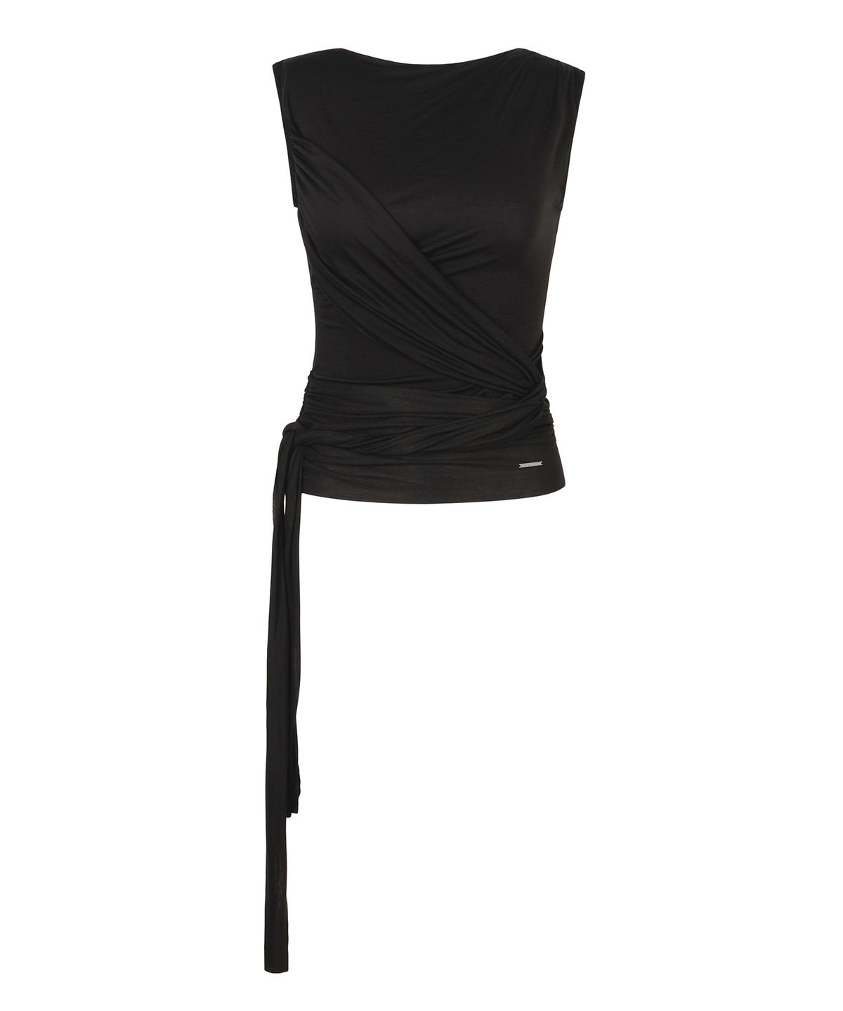 락케이크(ROCKCAKE) Flow Wrap Sleeveless - Black